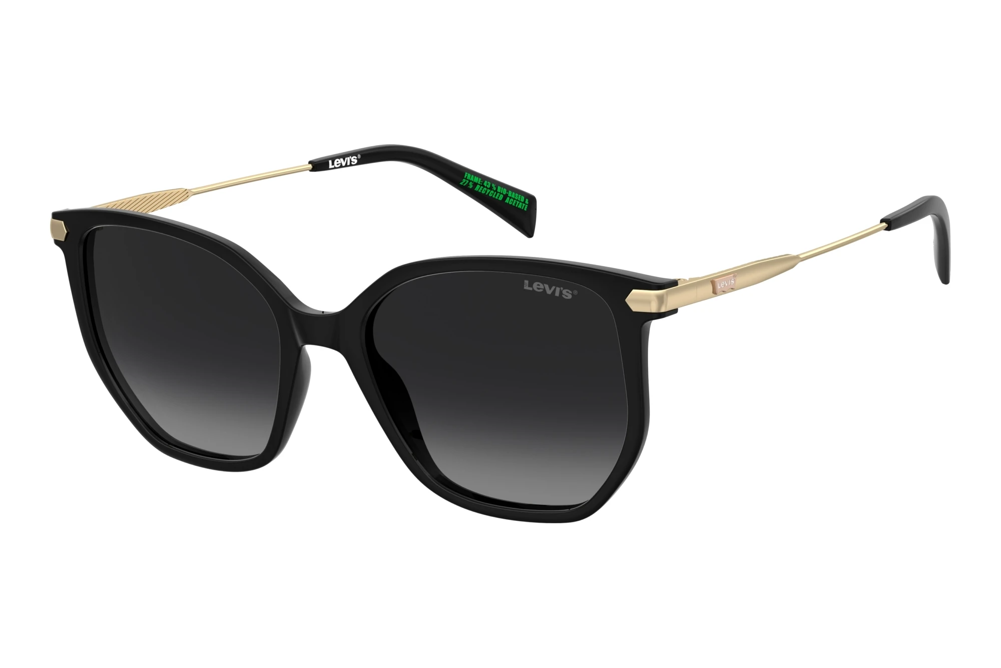 Levi's LV 5094/S 807/9O DARK GREY SHADEDBLACK Levi's LV 5094/S 807/9O DARK GREY SHADEDBLACK