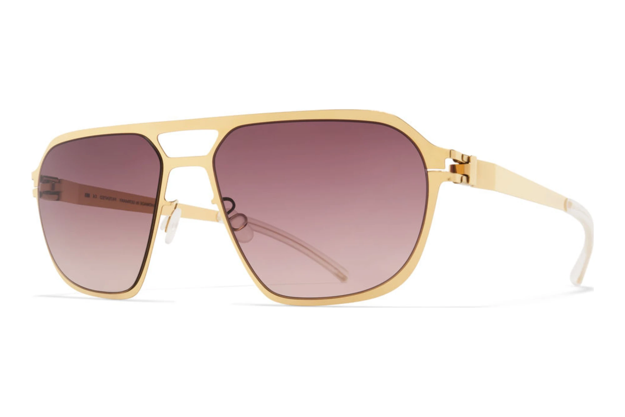 MYKITA SINCLAIR SUN 013 Cedar Brown GradientGlossy Gold MYKITA SINCLAIR SUN 013 Cedar Brown GradientGlossy Gold
