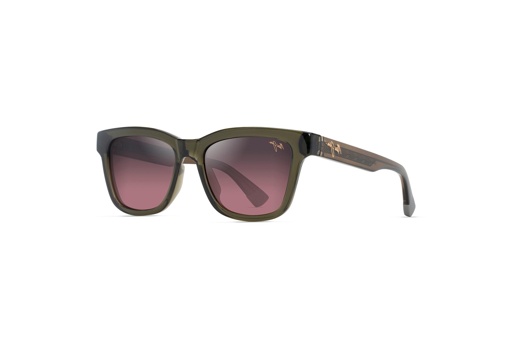 Maui Jim Hanohano RS644-15 Maui Rose®Shiny Trans Green Maui Jim Hanohano RS644-15 Maui Rose®Shiny Trans Green
