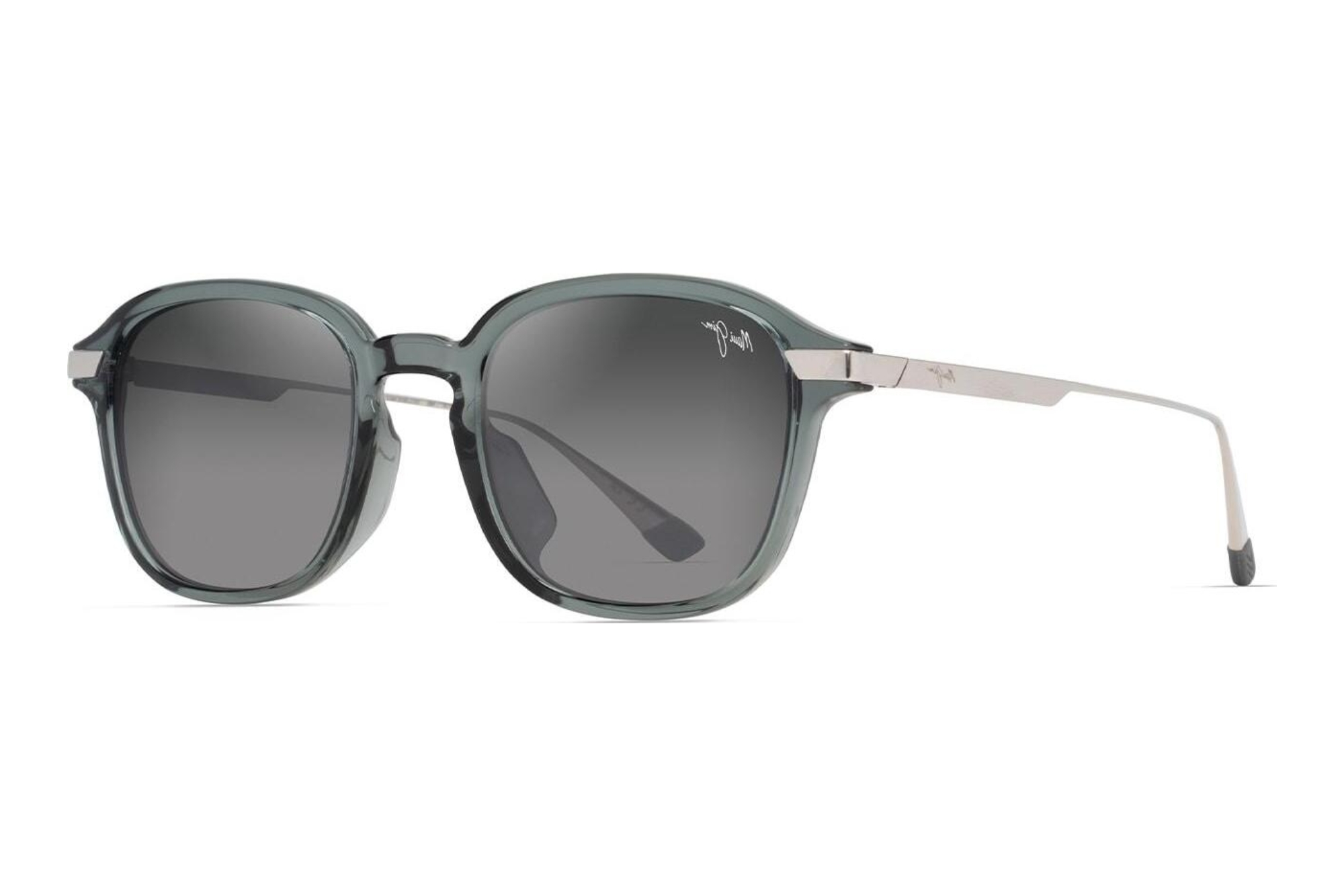 Maui Jim Kaouo AF GS625-14 Neutral GreyShiny Trans Grey w/Silver Maui Jim Kaouo AF GS625-14 Neutral GreyShiny Trans Grey w/Silver