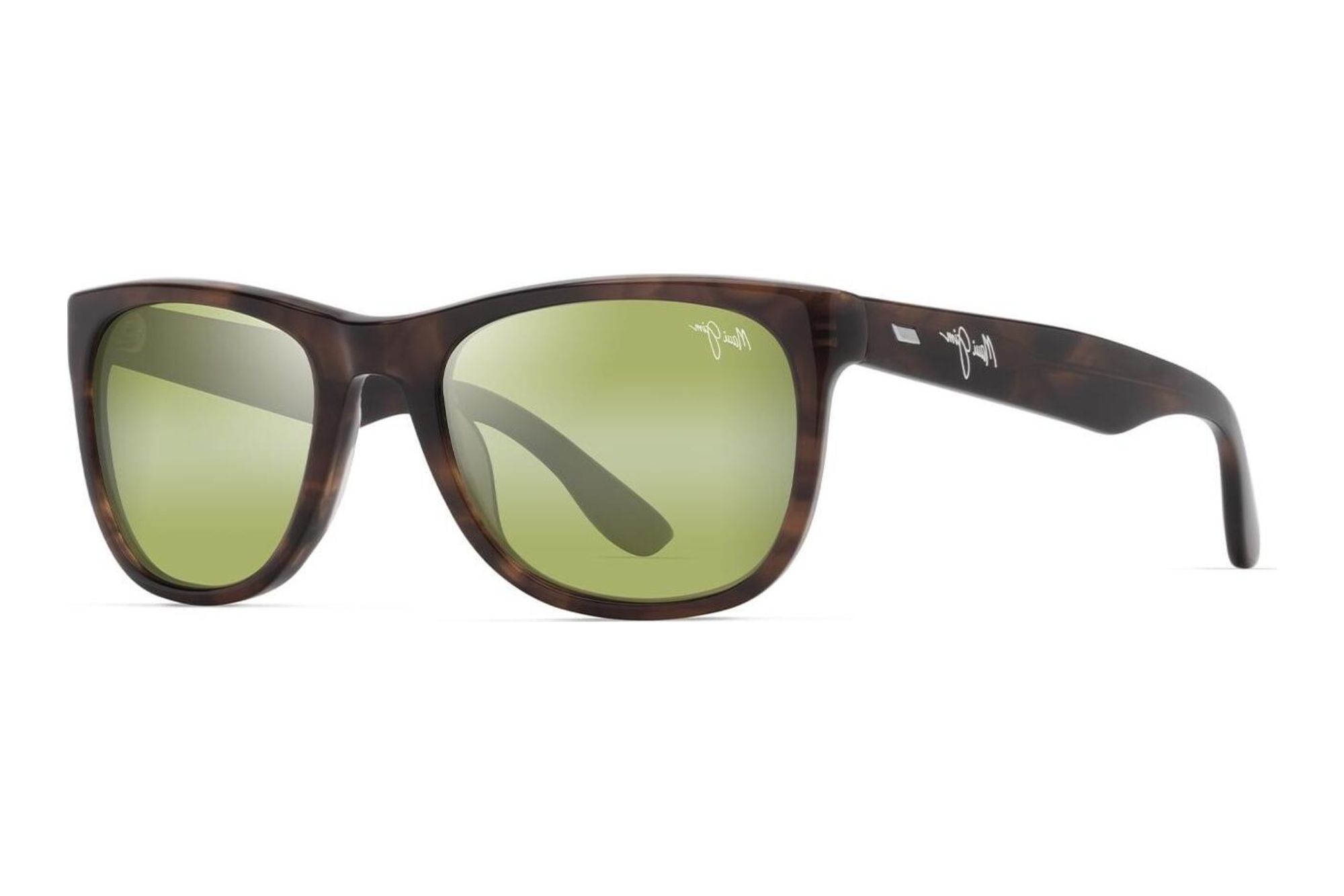 Maui Jim Kikonia HT692-10A Maui HT™Shiny Melange Brown Havana Maui Jim Kikonia HT692-10A Maui HT™Shiny Melange Brown Havana