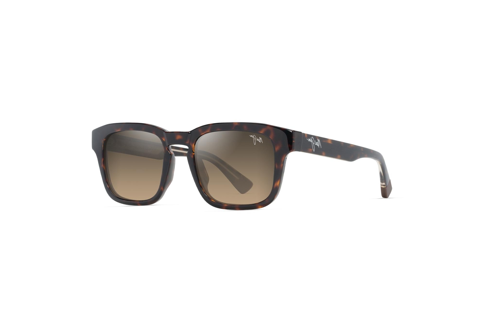 Maui Jim Maluhia HS643-10 HCL® BronzeShiny Dark Havana w/Trans Yllw Maui Jim Maluhia HS643-10 HCL® BronzeShiny Dark Havana w/Trans Yllw