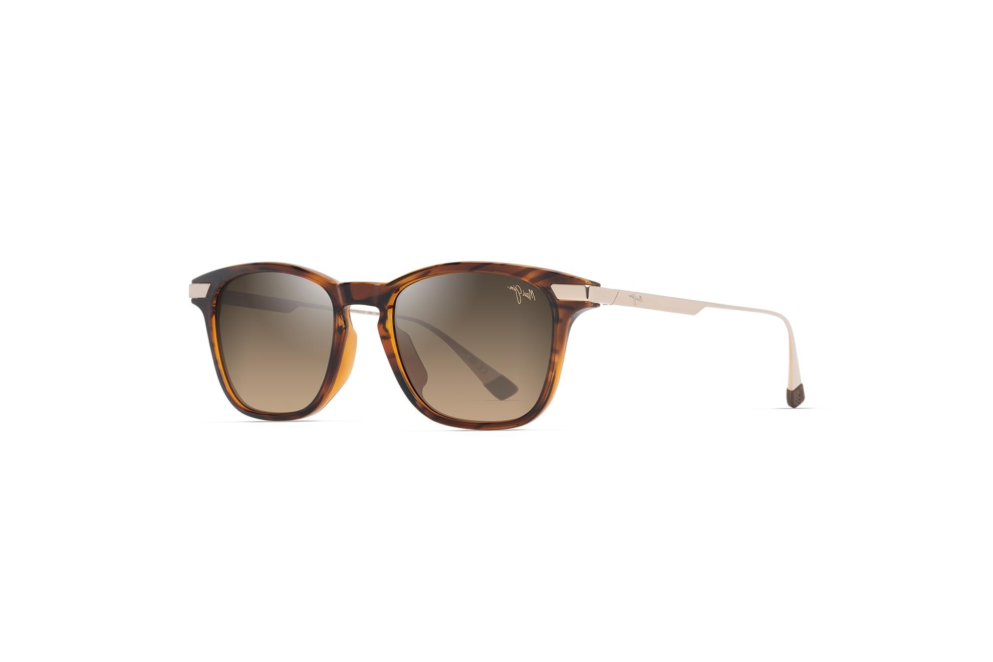 Maui Jim ManaOlana HS623-10 HCL® BronzeShiny Dark Havana w/Gold Maui Jim ManaOlana HS623-10 HCL® BronzeShiny Dark Havana w/Gold