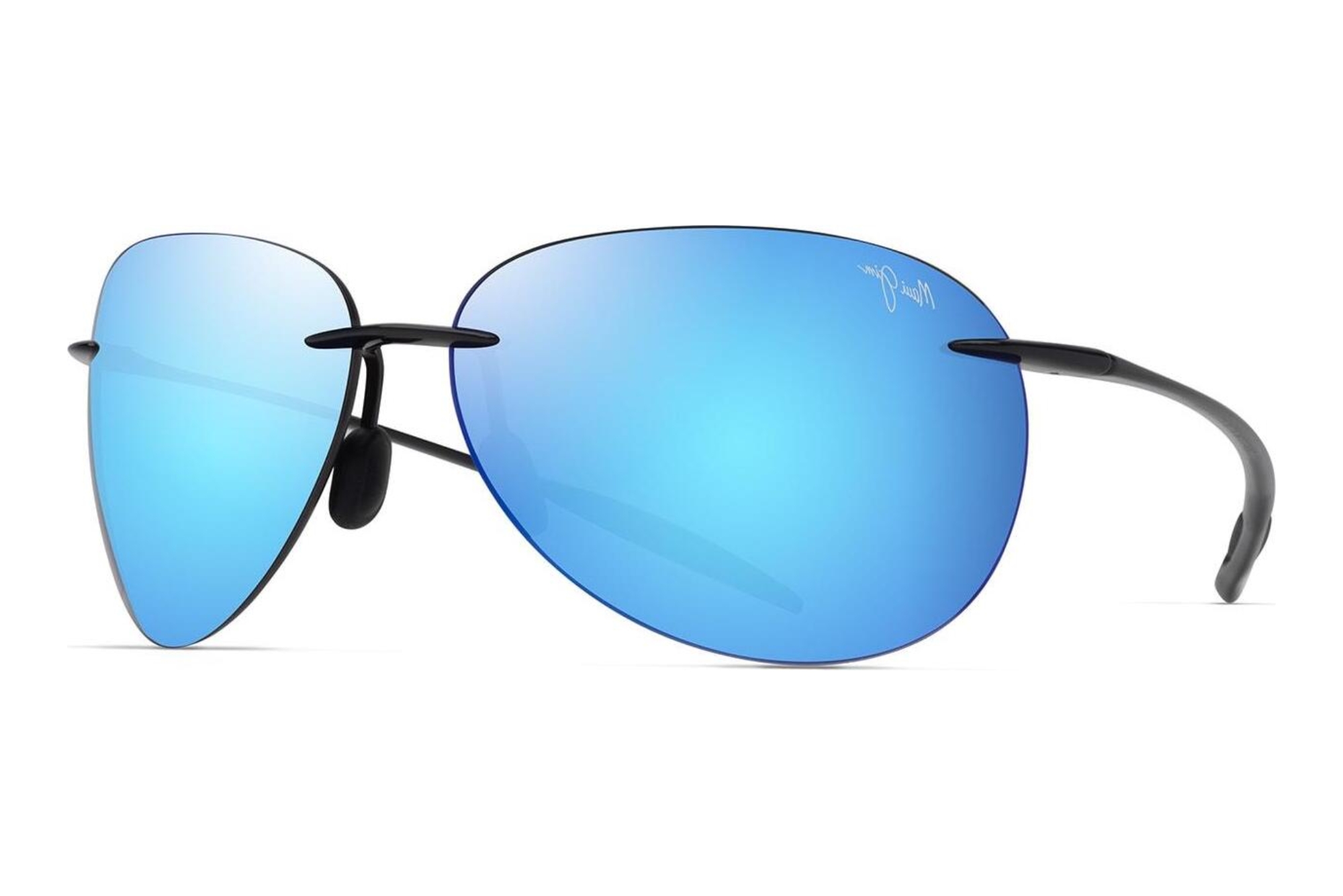 Maui Jim Sugar Beach B421-02 Blue HawaiiShiny Black Maui Jim Sugar Beach B421-02 Blue HawaiiShiny Black