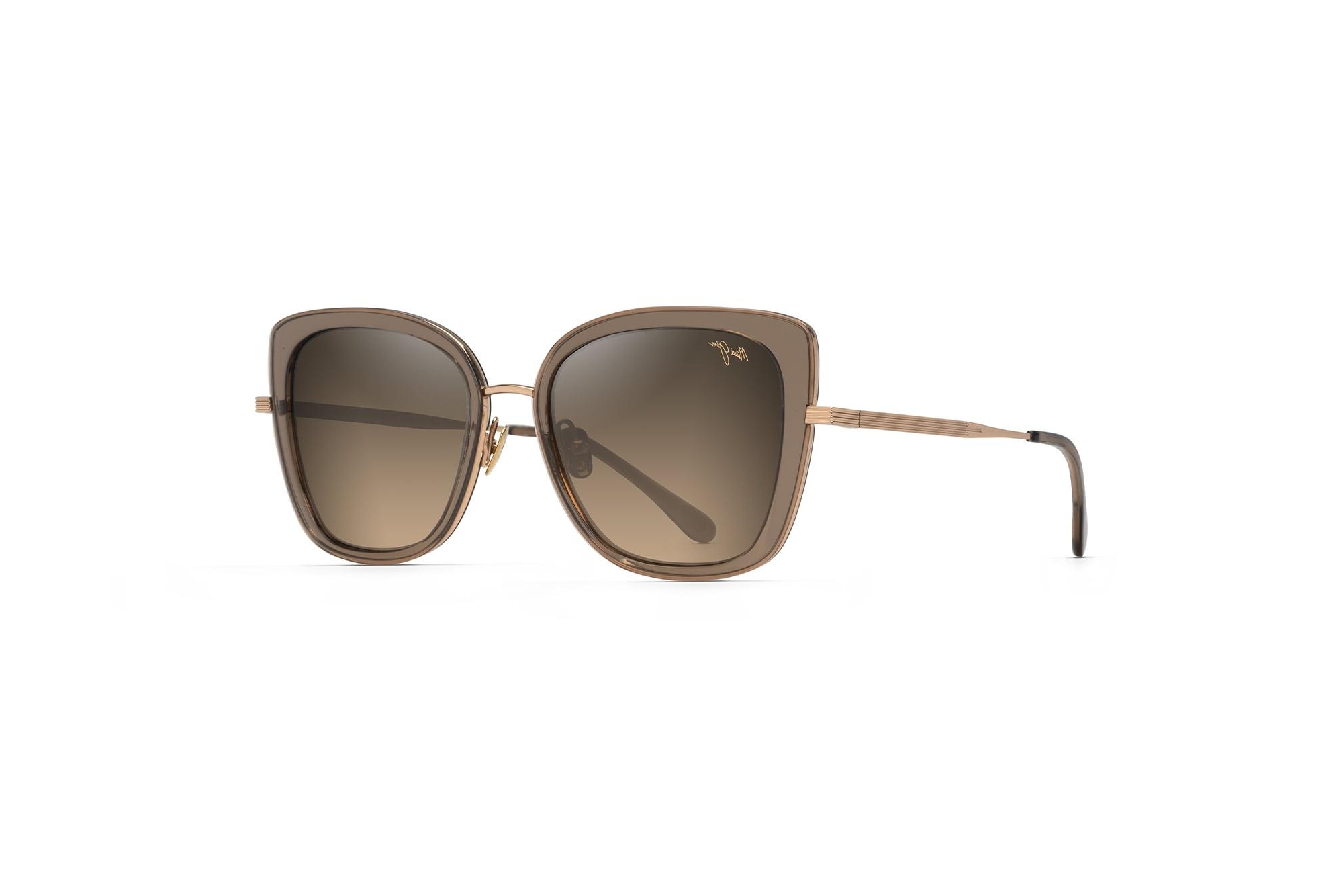 Maui Jim Violet Lake HS843-24A HCL® BronzeTrans Taupe w/Gold Maui Jim Violet Lake HS843-24A HCL® BronzeTrans Taupe w/Gold