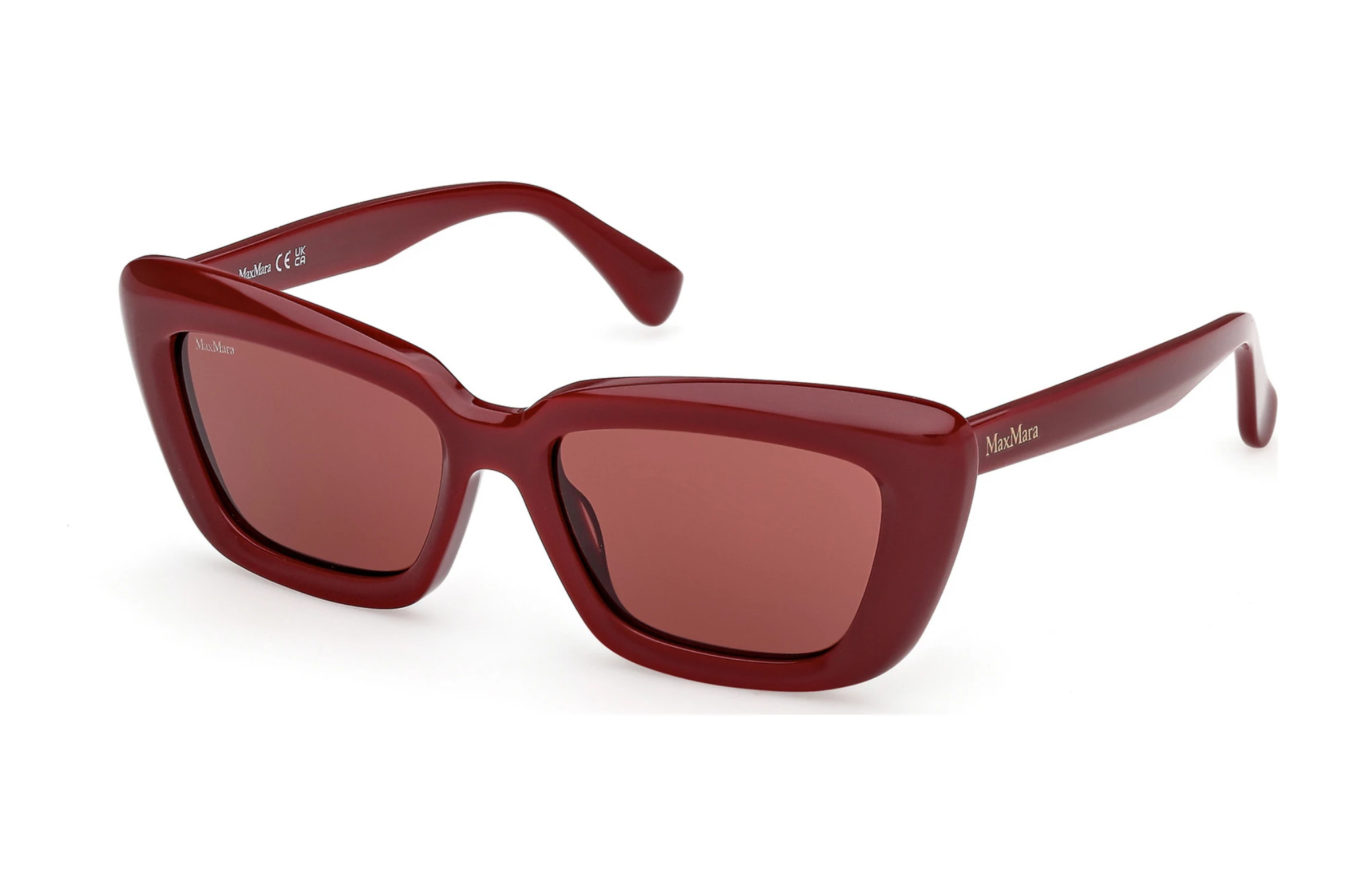 Max Mara MM0171 69S bordeauxBordeaux Glänzend Max Mara MM0171 69S bordeauxBordeaux Glänzend