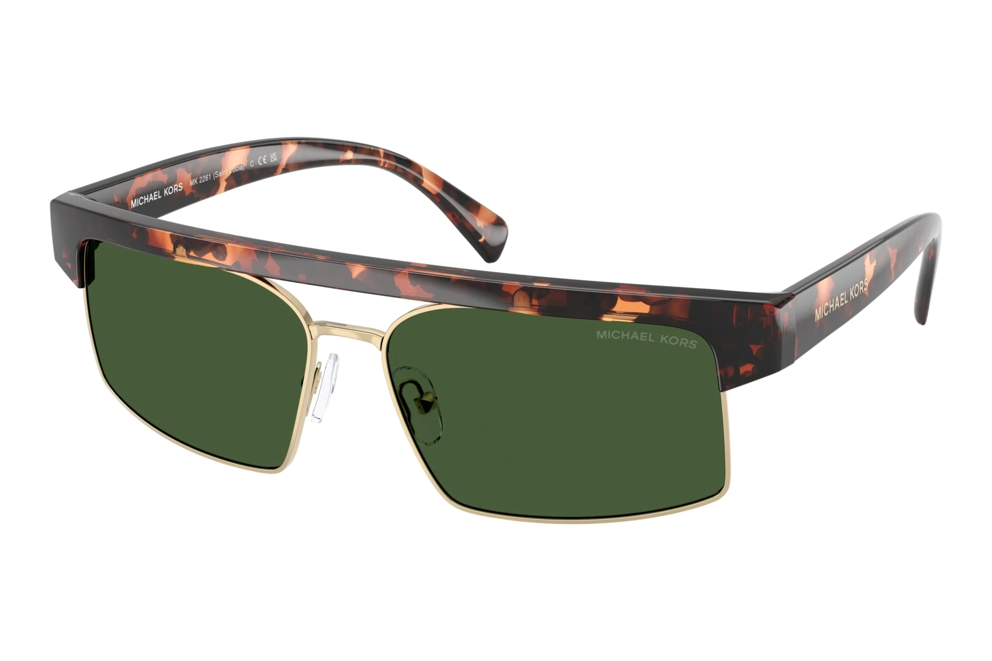 Michael Kors MK2261 300671 GreenDark Tortoise Michael Kors MK2261 300671 GreenDark Tortoise