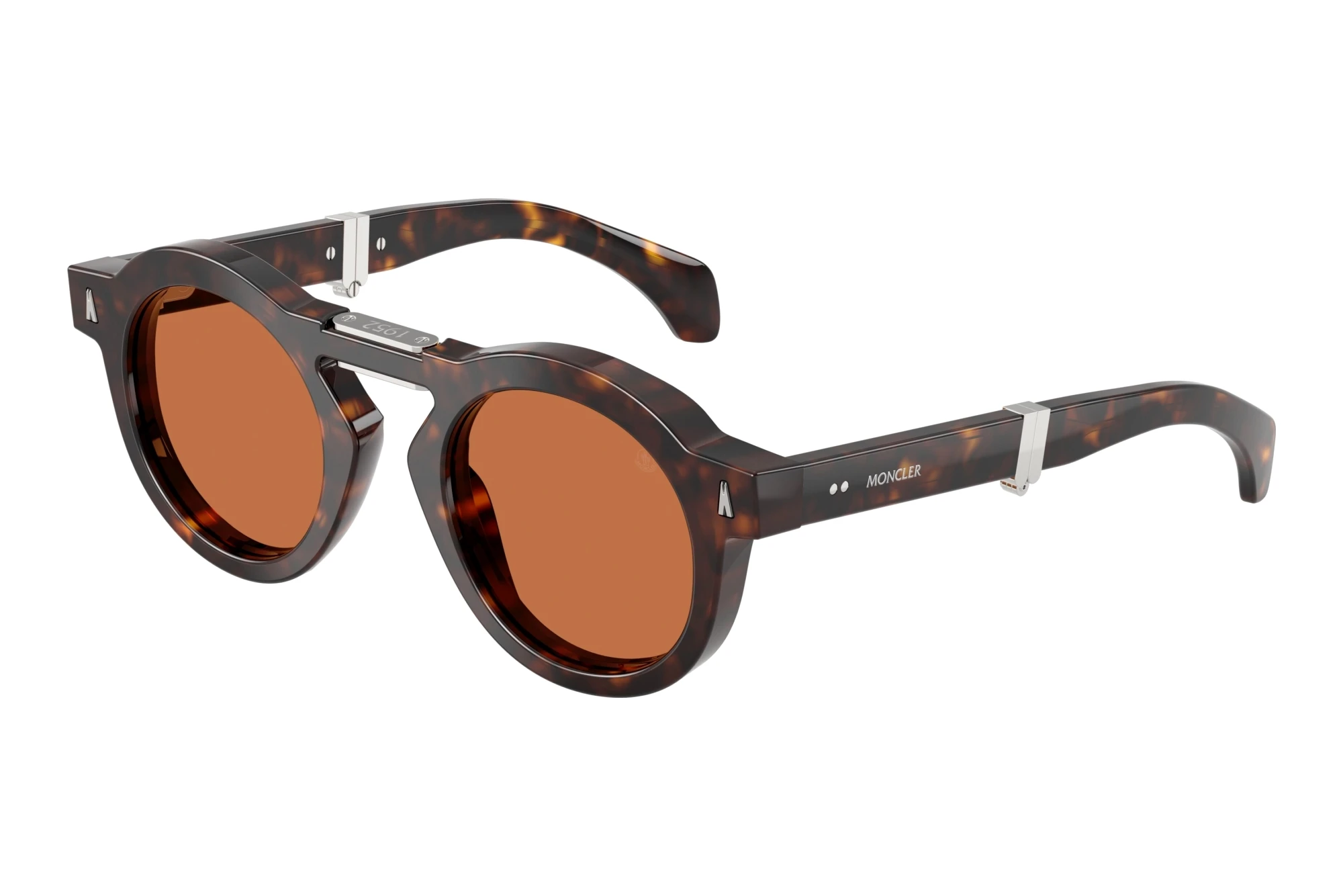 Moncler ME6019U 300273 Brown SolidShiny Havana Moncler ME6019U 300273 Brown SolidShiny Havana