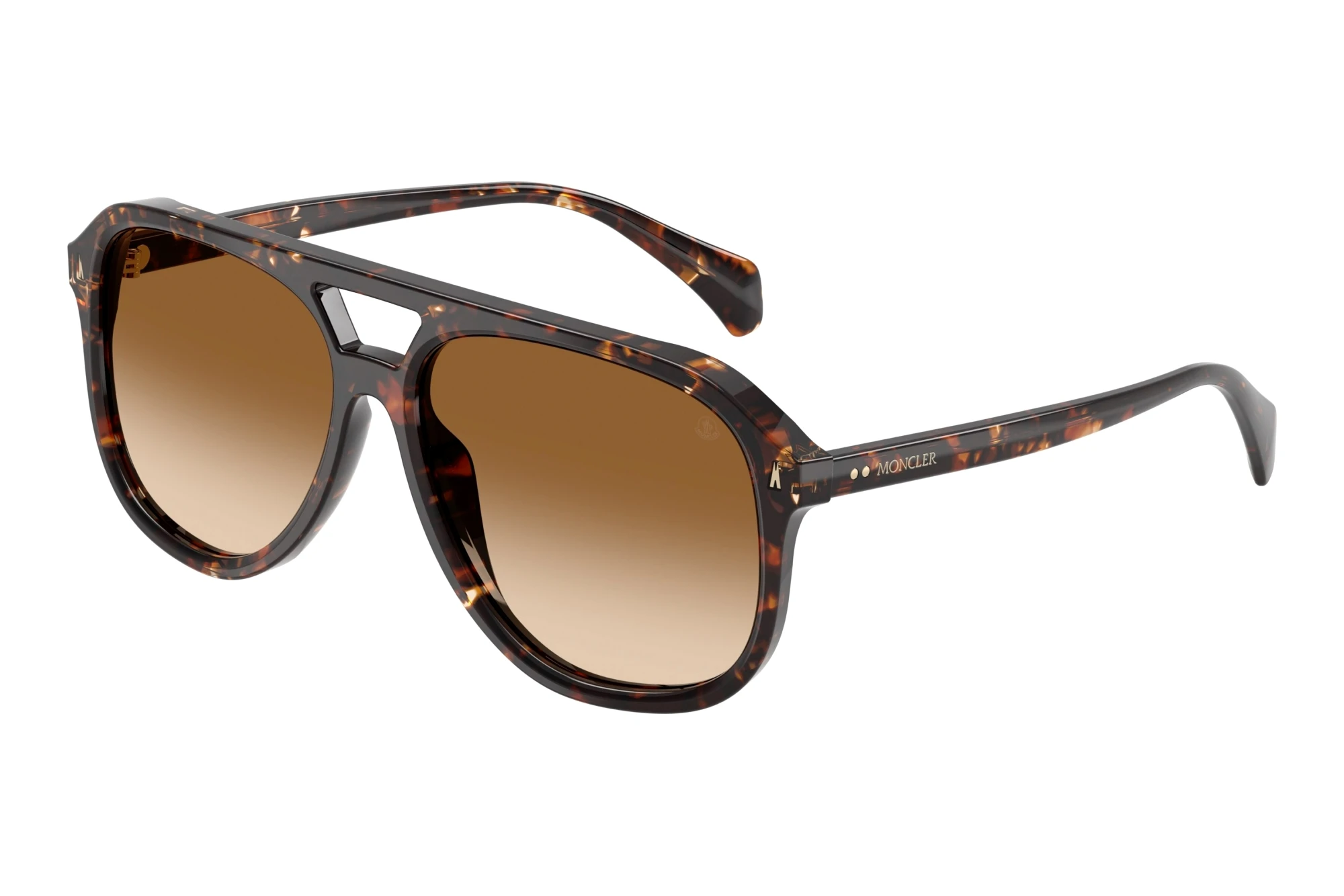 Moncler ME6028 304889 Gradient BrownShiny Butter Havana Moncler ME6028 304889 Gradient BrownShiny Butter Havana