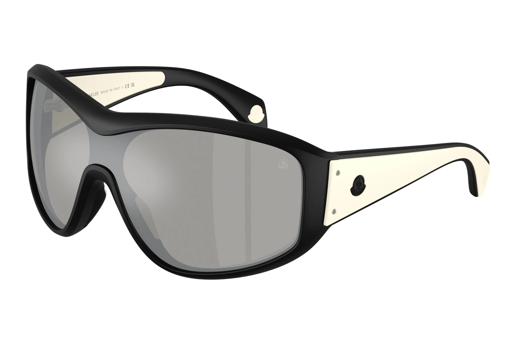 Moncler ME8016U 50026G Mirror SilverMatte Black Moncler ME8016U 50026G Mirror SilverMatte Black