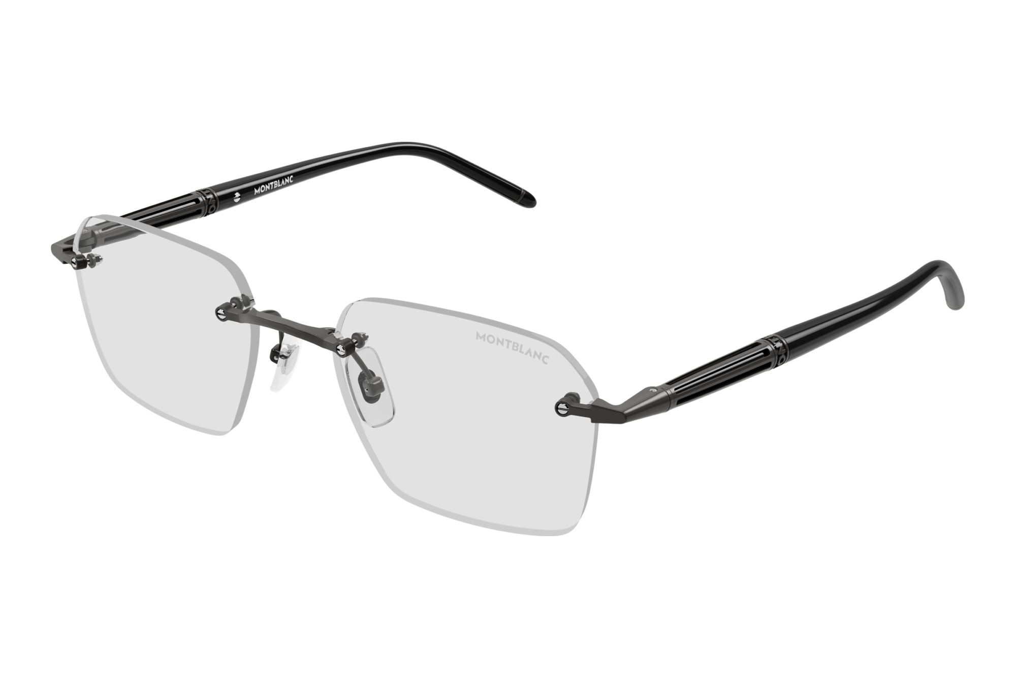 Mont Blanc MB0526S 005 GUNMETAL Mont Blanc MB0526S 005 GUNMETAL