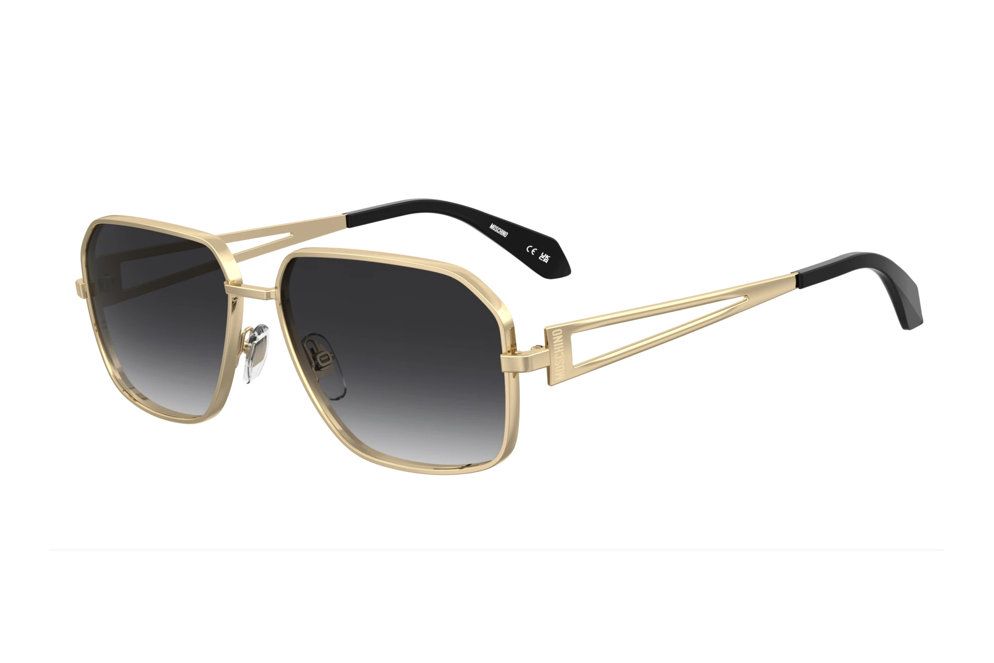 Moschino MOS219/S 000/9O GREY SHADEDROSE GOLD Moschino MOS219/S 000/9O GREY SHADEDROSE GOLD