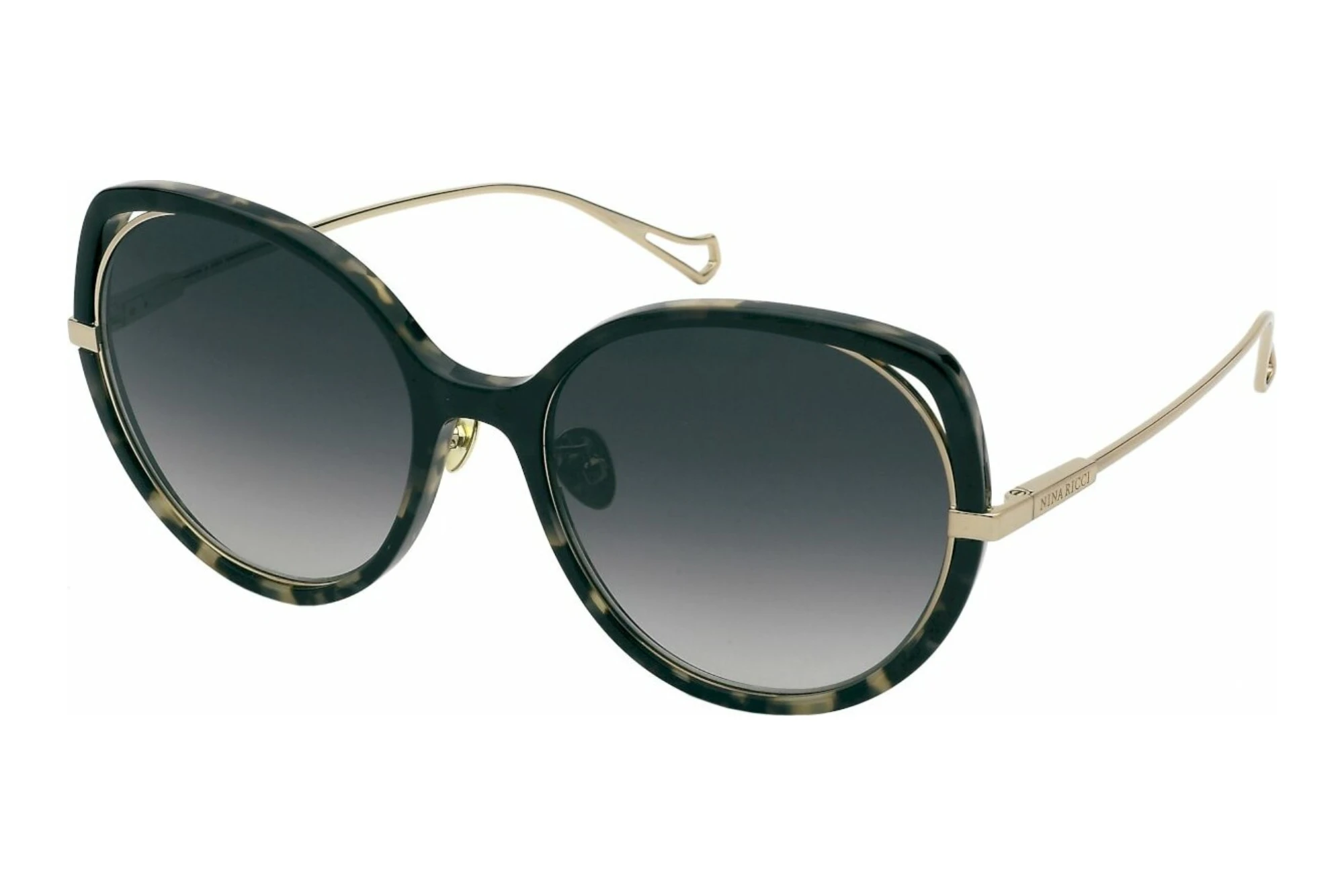 Nina Ricci SNR362 03KU SMOKE GRADIENT SMOKEBLACK GREY HAVANA Nina Ricci SNR362 03KU SMOKE GRADIENT SMOKEBLACK GREY HAVANA