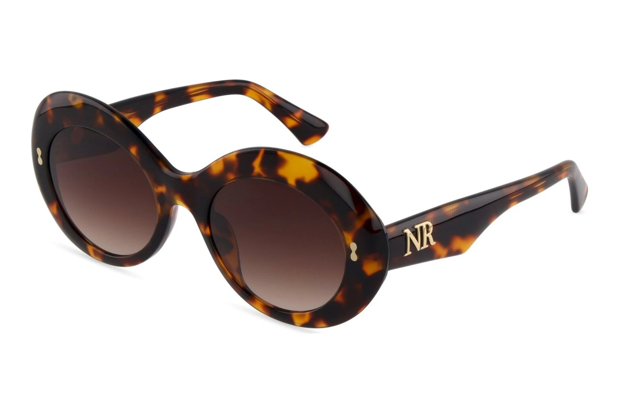 Nina Ricci SNR490 0W15 BROWN GRADIENT BROWNSHINY HAVANA Nina Ricci SNR490 0W15 BROWN GRADIENT BROWNSHINY HAVANA