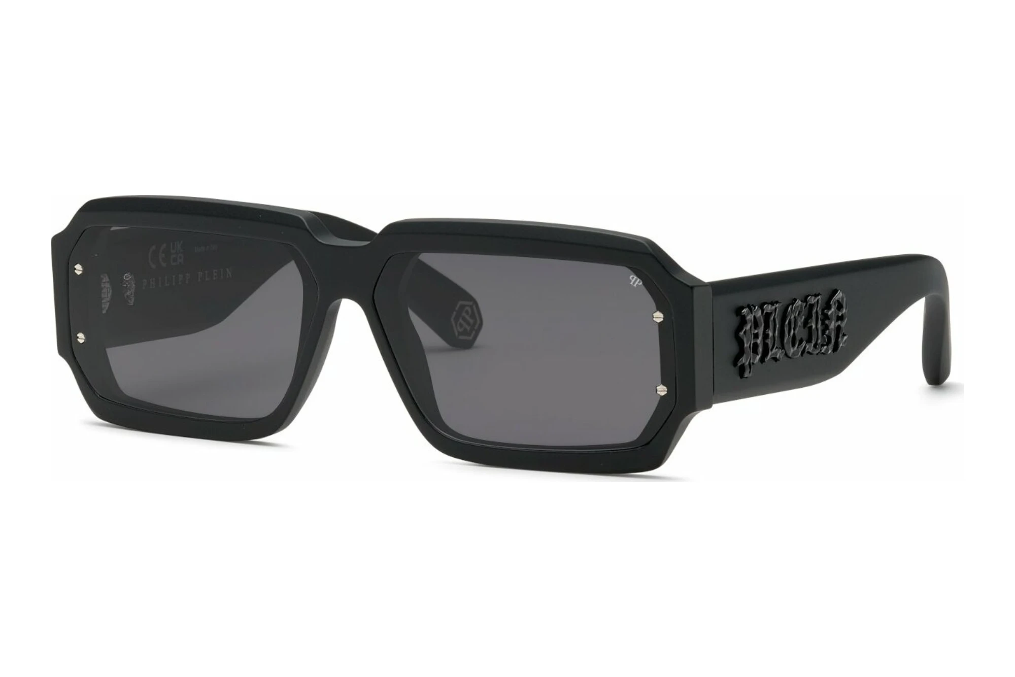 Philipp Plein SPP150 0703 SMOKEMATT/SANDBLASTED BLACK Philipp Plein SPP150 0703 SMOKEMATT/SANDBLASTED BLACK