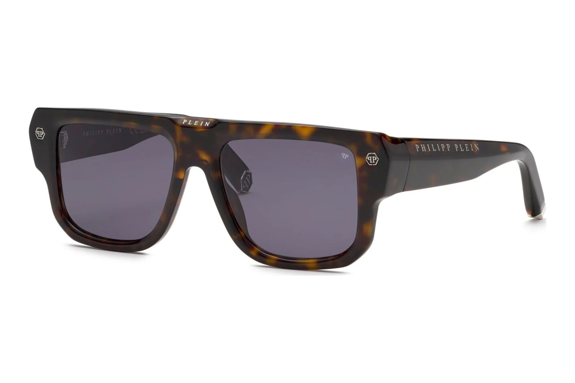 Philipp Plein SPP179 0722 SMOKESHINY DARK HAVANA Philipp Plein SPP179 0722 SMOKESHINY DARK HAVANA