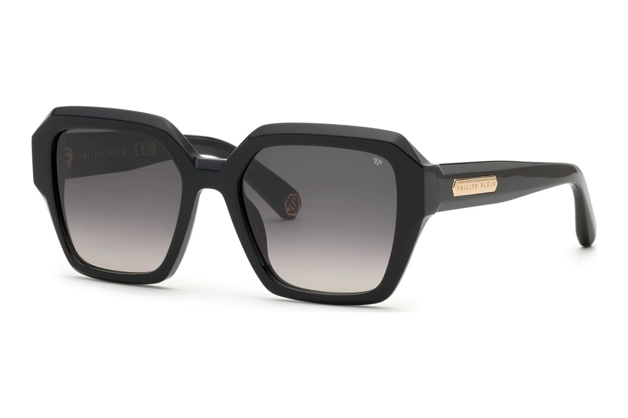 Philipp Plein SPP216M 0700 SMOKE GRADIENTSHINY BLACK Philipp Plein SPP216M 0700 SMOKE GRADIENTSHINY BLACK