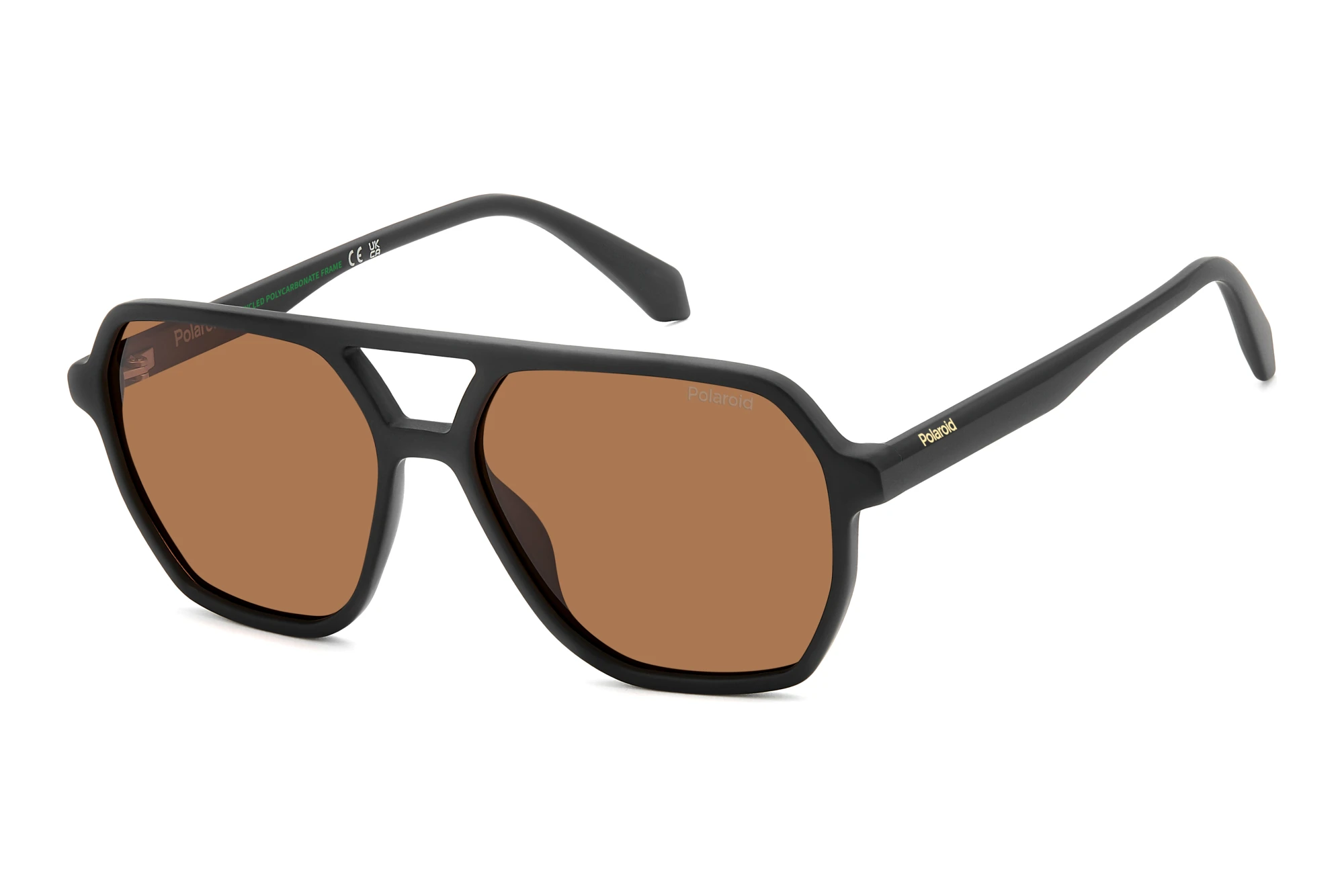 Polaroid PLD 4218/S 003/HE COPPER POLARIZEDMATTE BLACK Polaroid PLD 4218/S 003/HE COPPER POLARIZEDMATTE BLACK