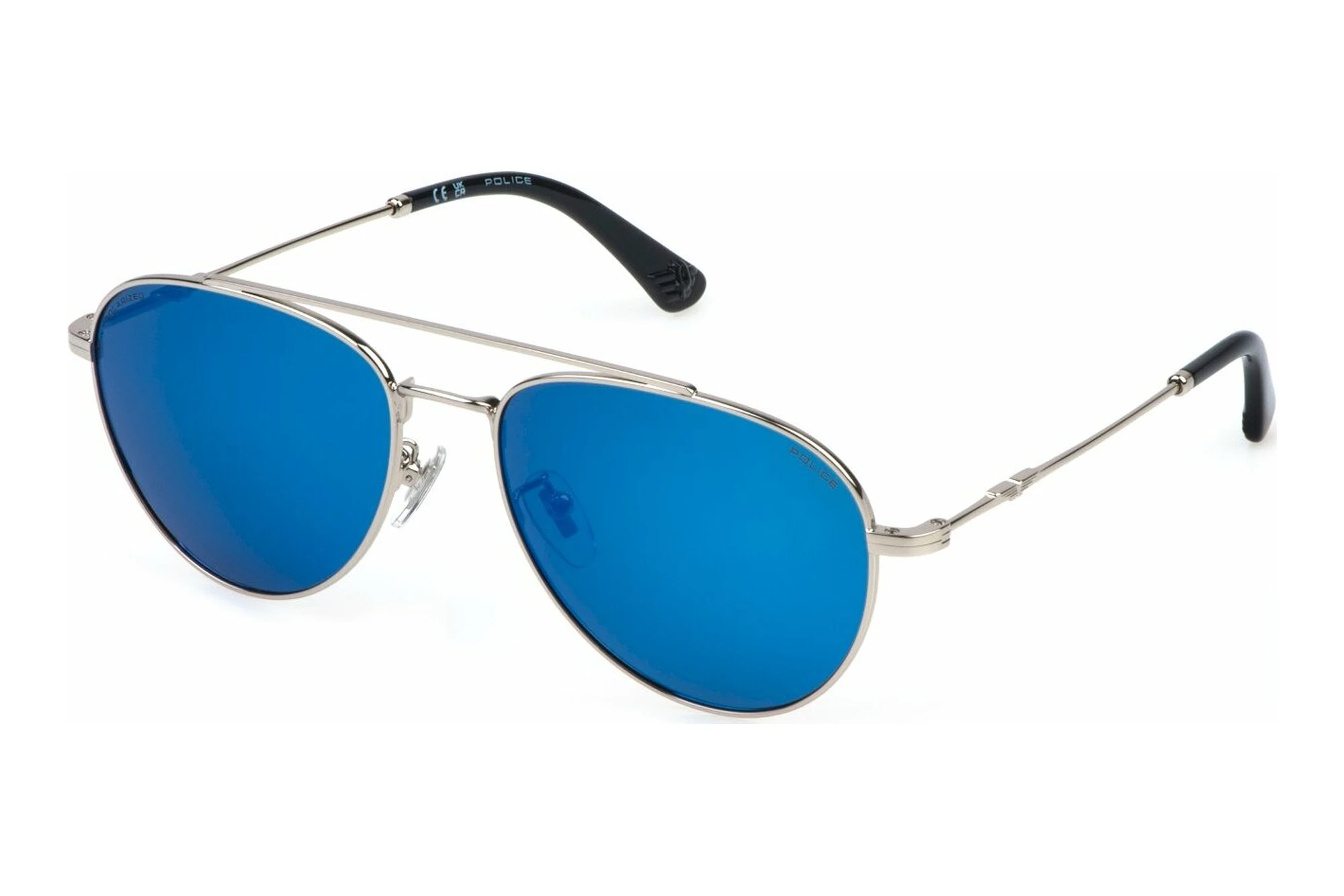 Police SPLP20E 579P SMOKE/MIRROR BLUESHINY PALLADIUM Police SPLP20E 579P SMOKE/MIRROR BLUESHINY PALLADIUM