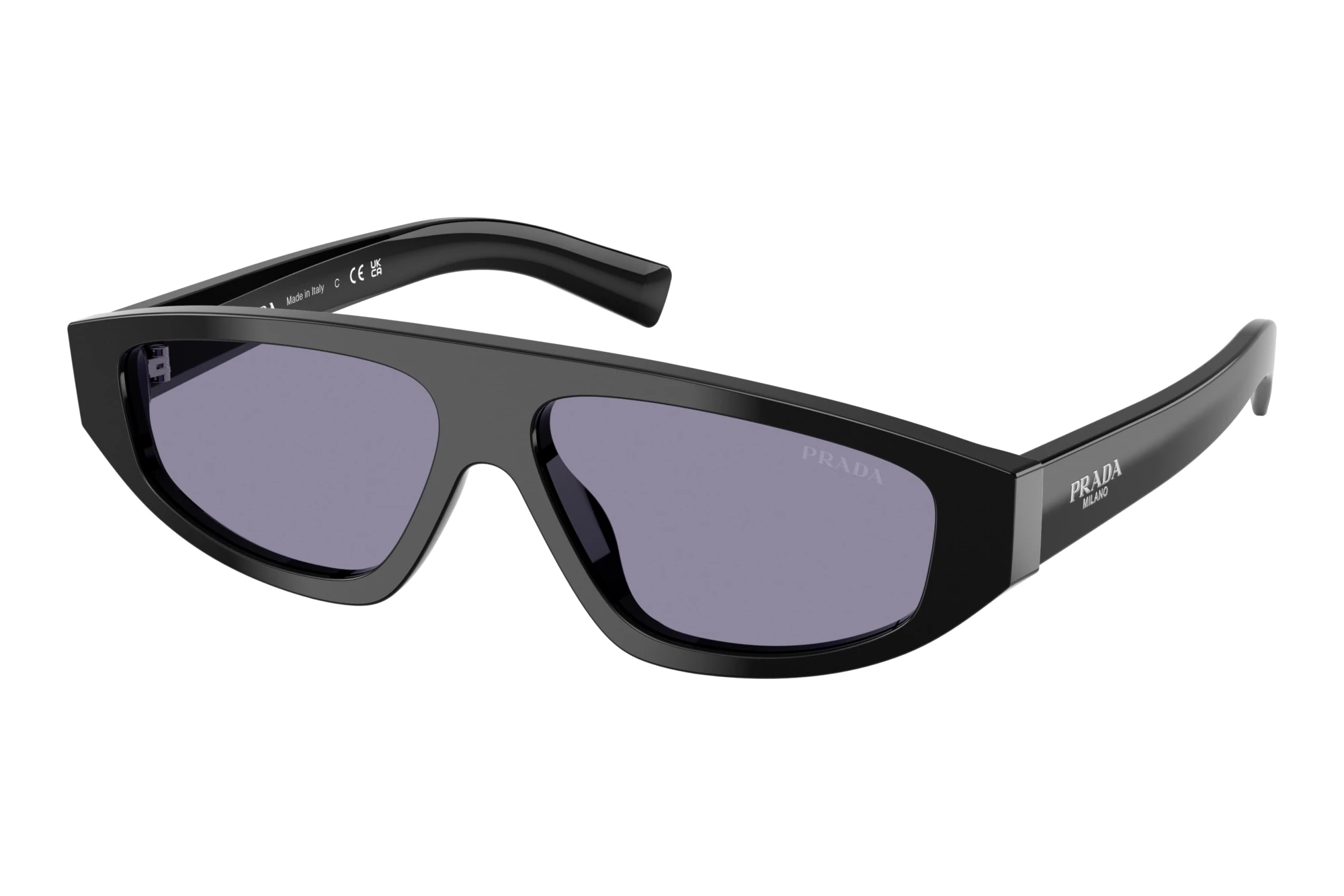 Prada PR C02S 16K50B Violet Mirror Internal SilverBlack Prada PR C02S 16K50B Violet Mirror Internal SilverBlack