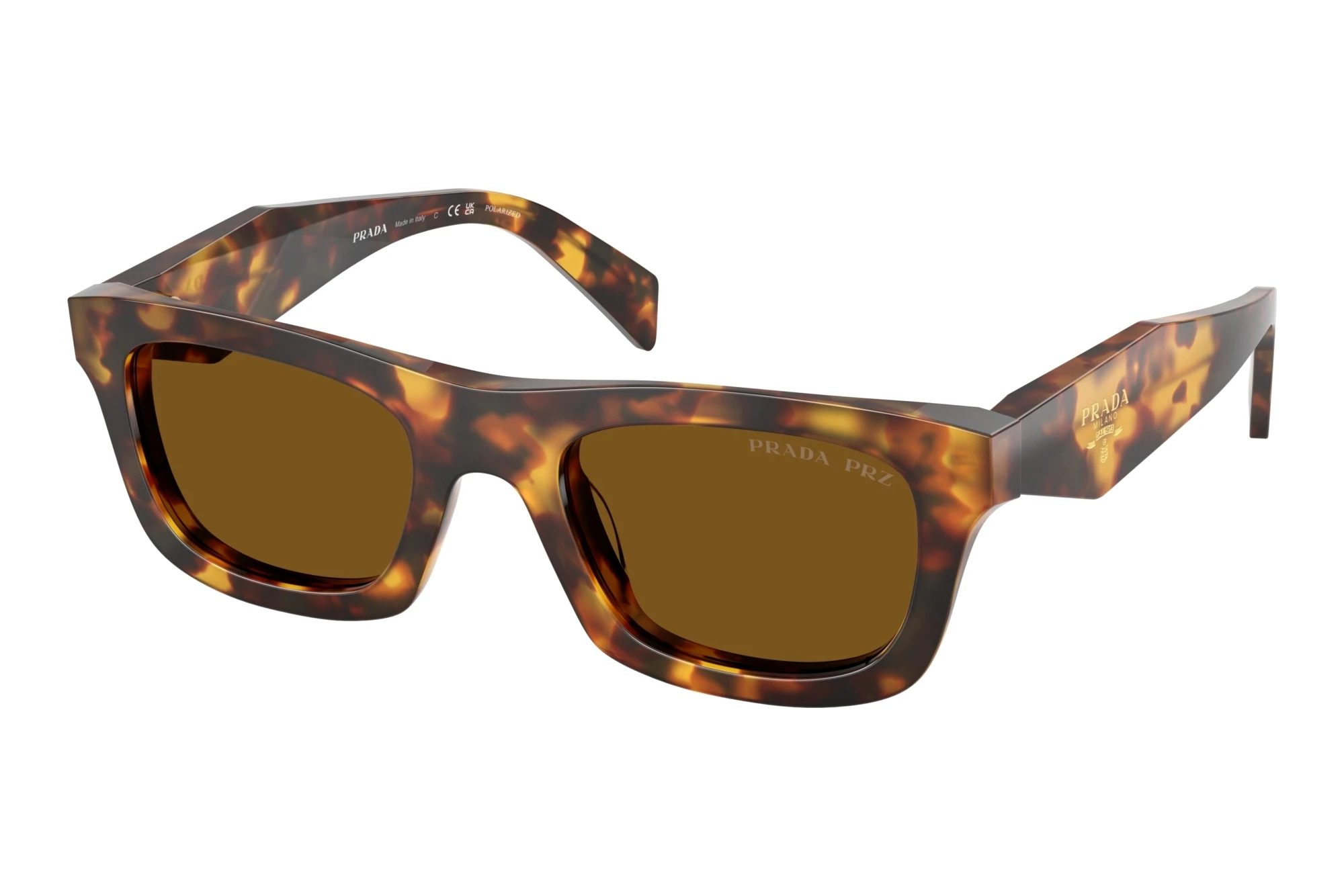 Prada PR C06S 14L10U Dark Brown PolarHoney Tortoise Prada PR C06S 14L10U Dark Brown PolarHoney Tortoise