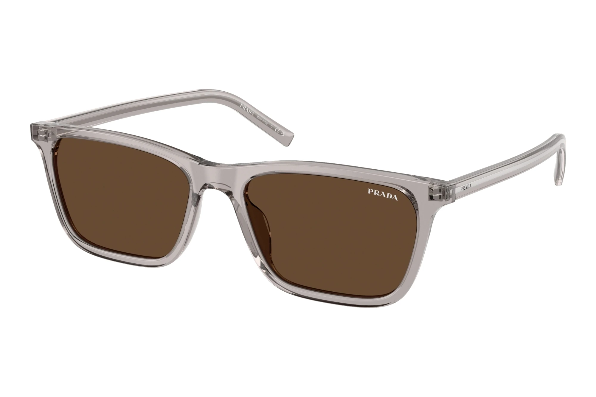 Prada PR D19S 10J9L1 Dark BrownHematite Prada PR D19S 10J9L1 Dark BrownHematite