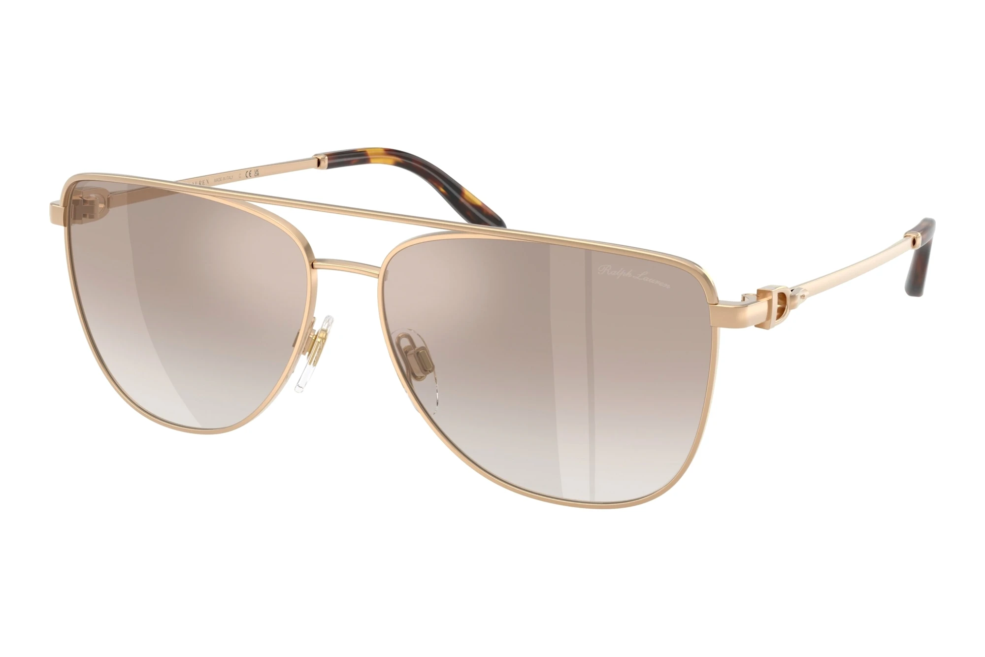 Ralph Lauren RL7096 94876E Gradient Brown Mirror GoldSemishiny Antique Gold Ralph Lauren RL7096 94876E Gradient Brown Mirror GoldSemishiny Antique Gold