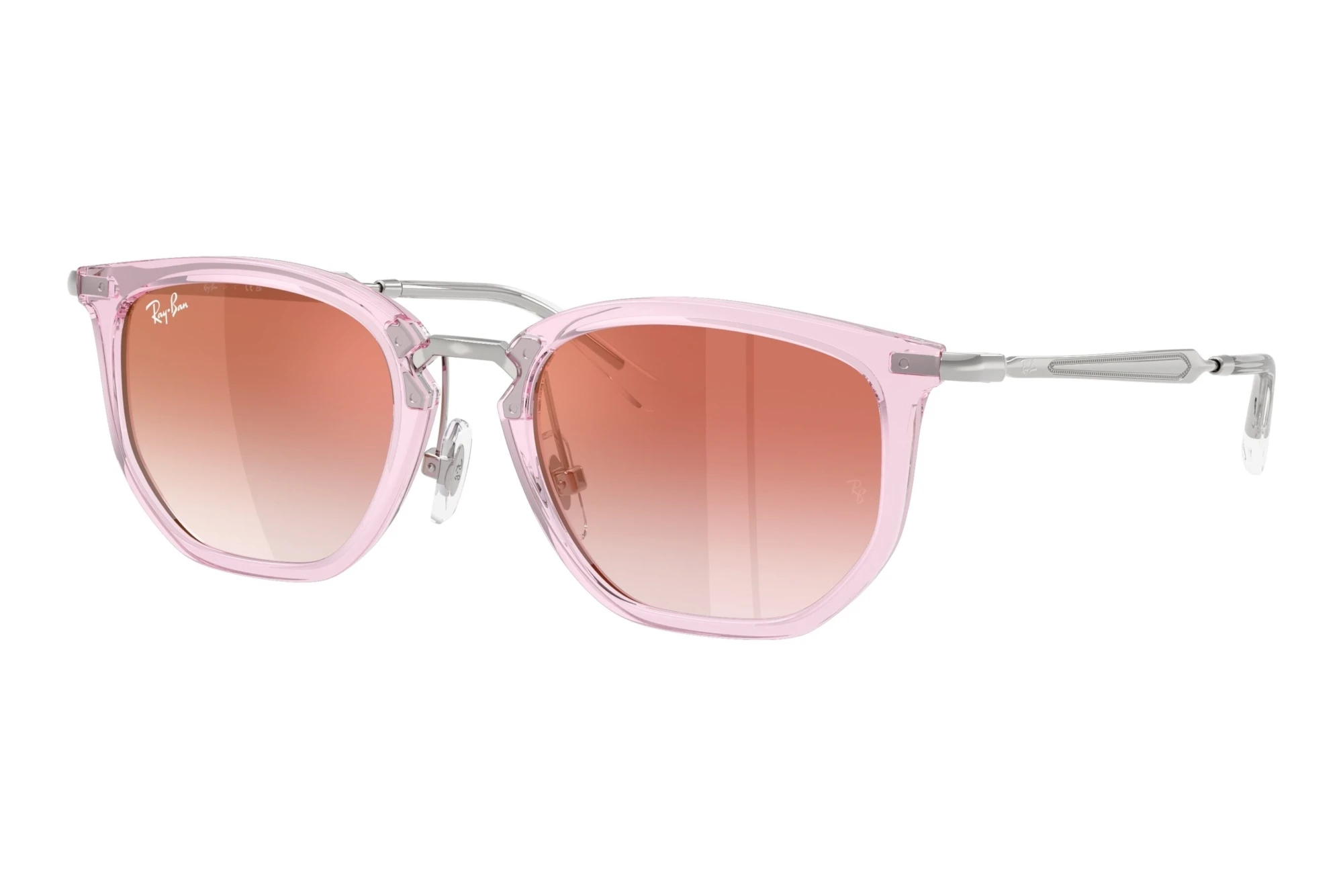 Ray-Ban Kids RJ9085S 7221V0 Clear Gradient Red Mirror RedTransparent Pink Ray-Ban Kids RJ9085S 7221V0 Clear Gradient Red Mirror RedTransparent Pink