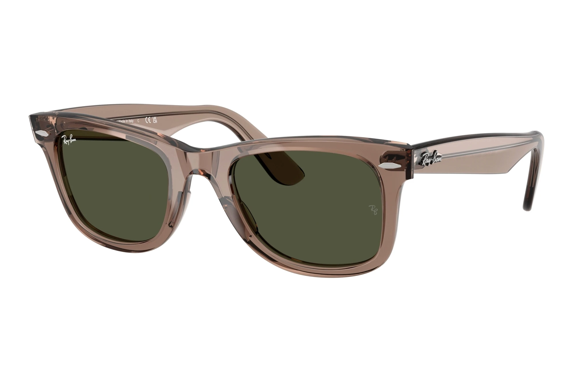 Ray-Ban RB2140 682731 Crystal GreenTransparent Light Brown Ray-Ban RB2140 682731 Crystal GreenTransparent Light Brown