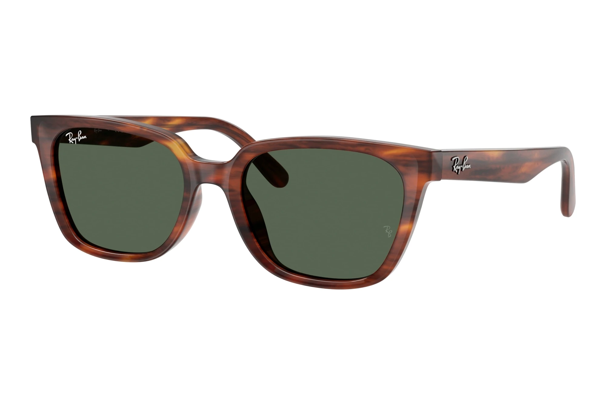 Ray-Ban RB2243D 954/71 Dark GreenStriped Havana Ray-Ban RB2243D 954/71 Dark GreenStriped Havana