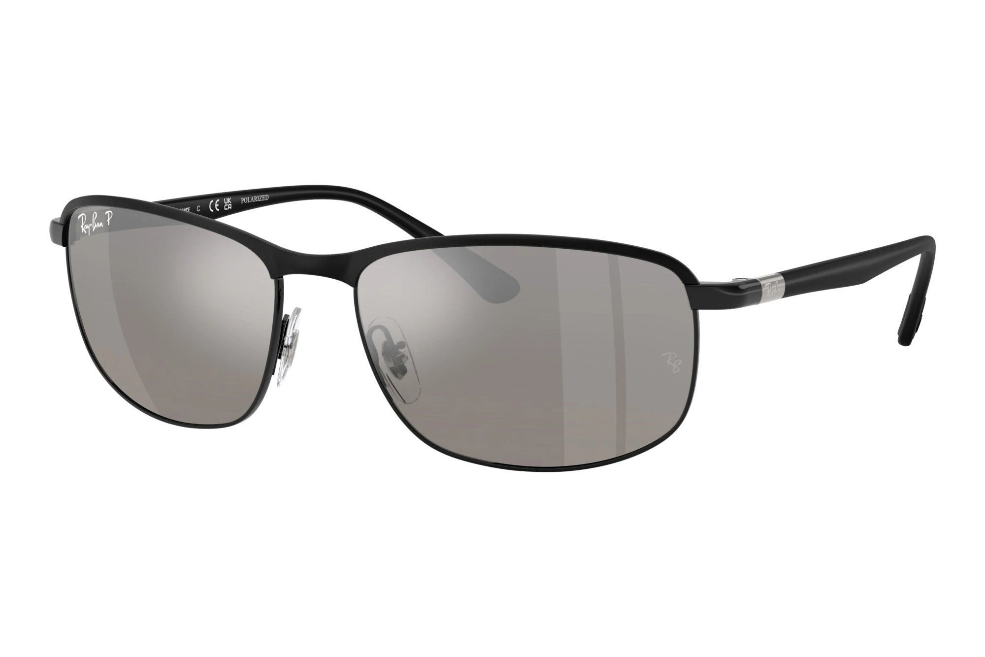 Ray-Ban RB3671CH 186/5J Mirror SilverBlack On Black Ray-Ban RB3671CH 186/5J Mirror SilverBlack On Black