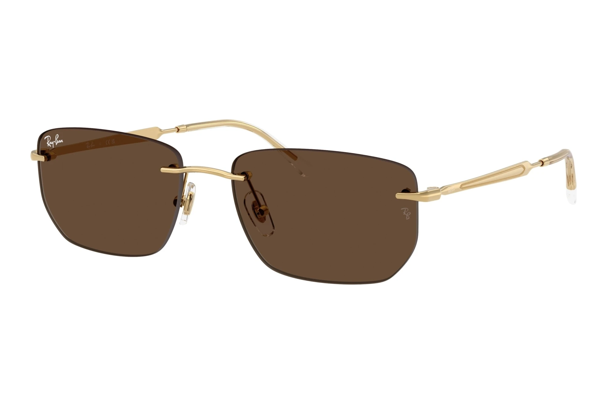 Ray-Ban RB3768 001/73 Dark BrownArista Gold Ray-Ban RB3768 001/73 Dark BrownArista Gold