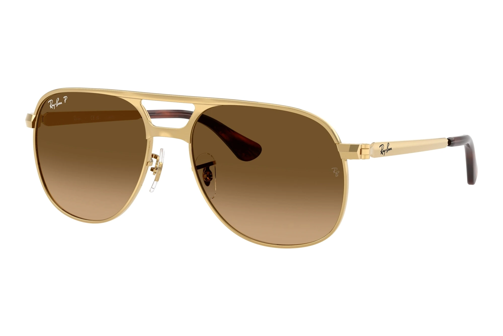 Ray-Ban RB3793 001/M2 Polarized Brown GradientArista Ray-Ban RB3793 001/M2 Polarized Brown GradientArista