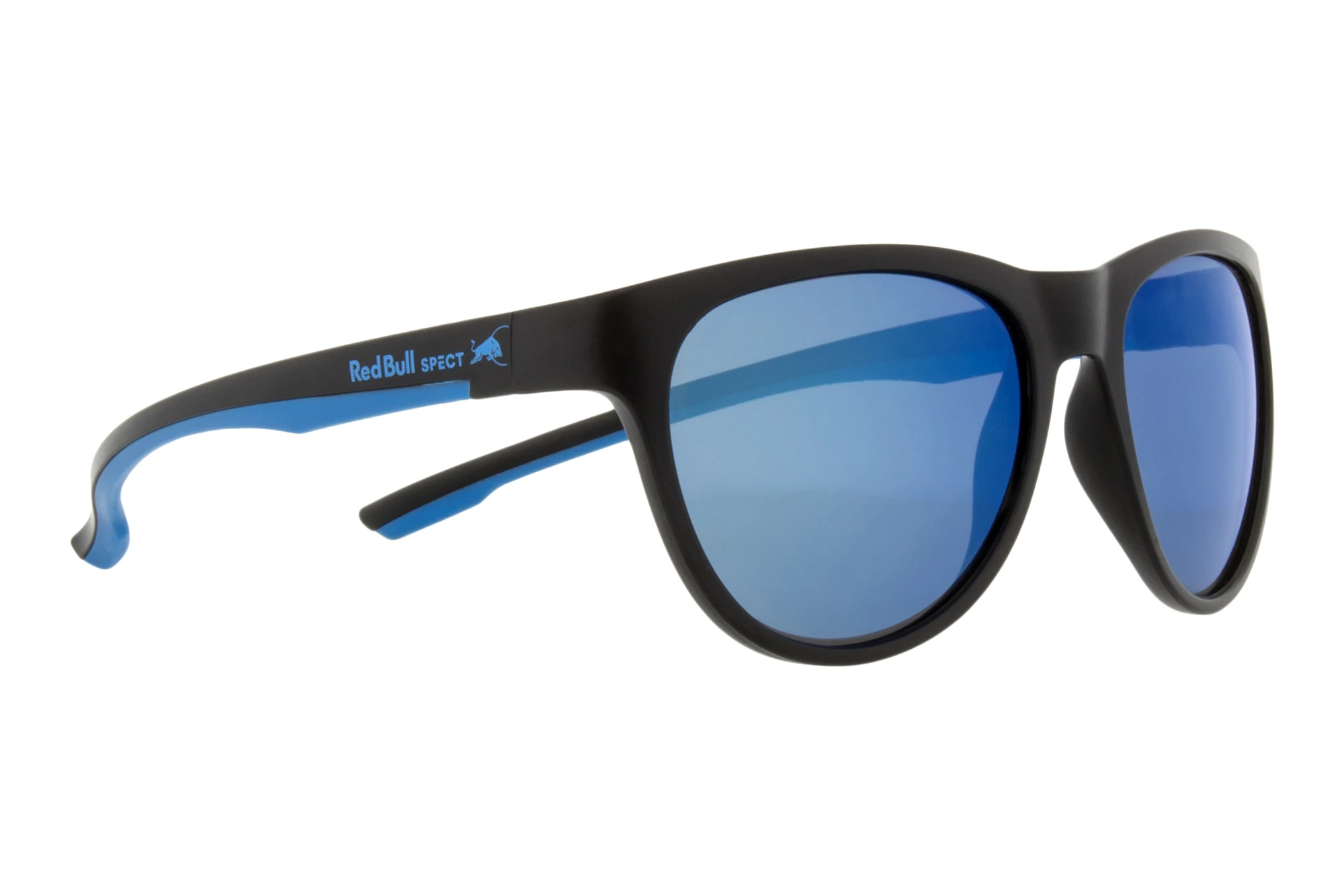 Red Bull SPECT SPIN 001P smoke with blue mirror POLblack Red Bull SPECT SPIN 001P smoke with blue mirror POLblack