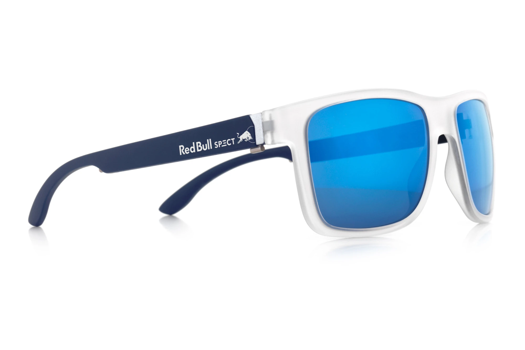 Red Bull SPECT WING1 002PN smoke with blue mirror POLwhite Red Bull SPECT WING1 002PN smoke with blue mirror POLwhite