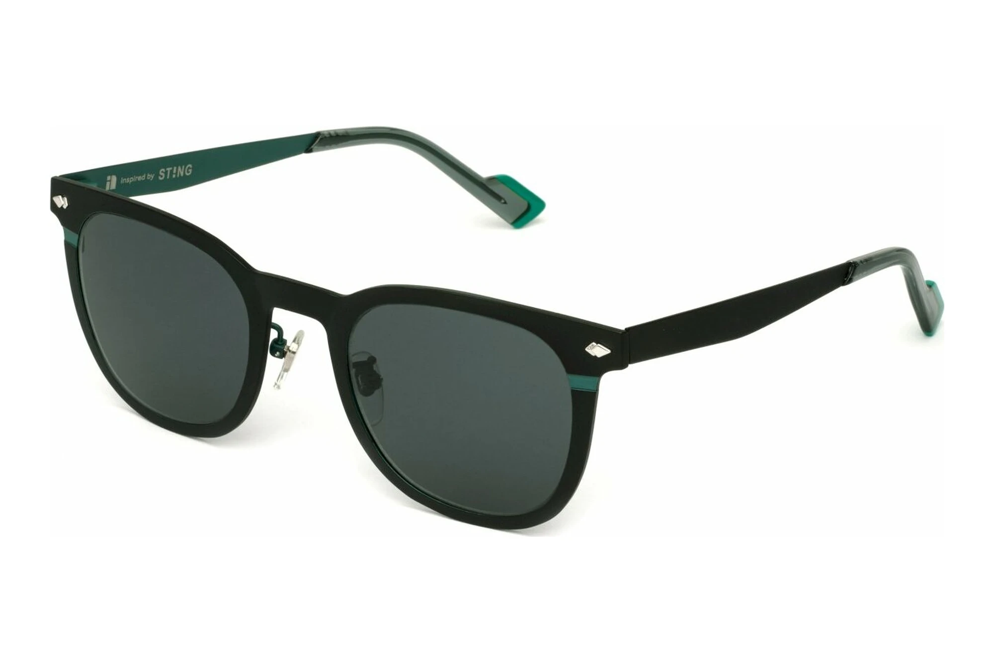 Sting SST522 0Q46 SMOKESEMI MATT BLACK W/COLOURED PARTS Sting SST522 0Q46 SMOKESEMI MATT BLACK W/COLOURED PARTS