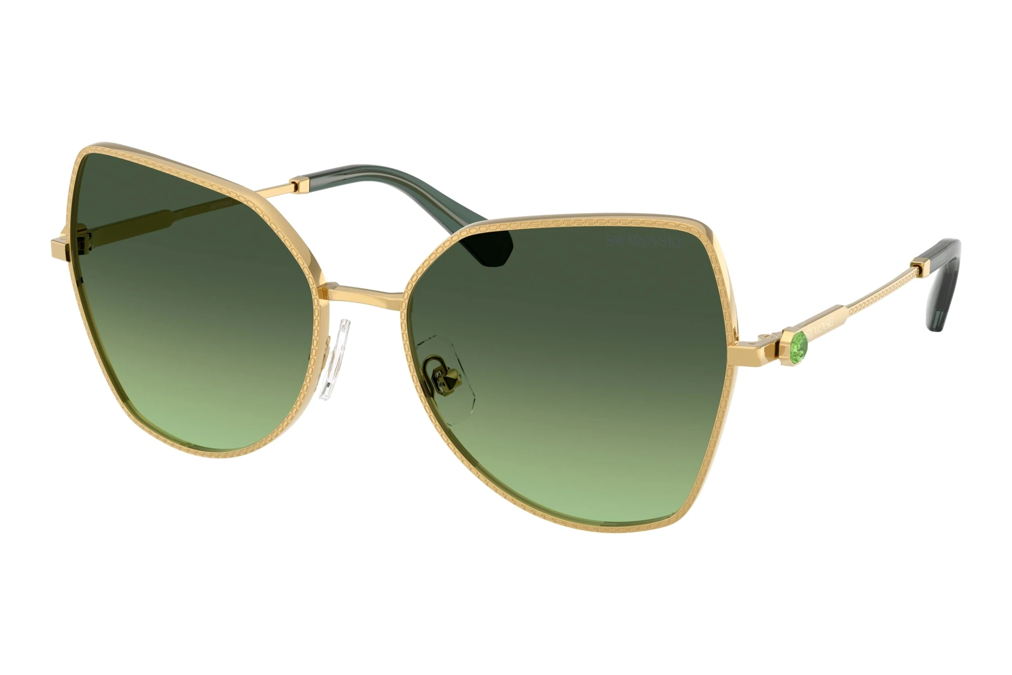 Swarovski SK7037 40172A Gradient GreenGold Swarovski SK7037 40172A Gradient GreenGold