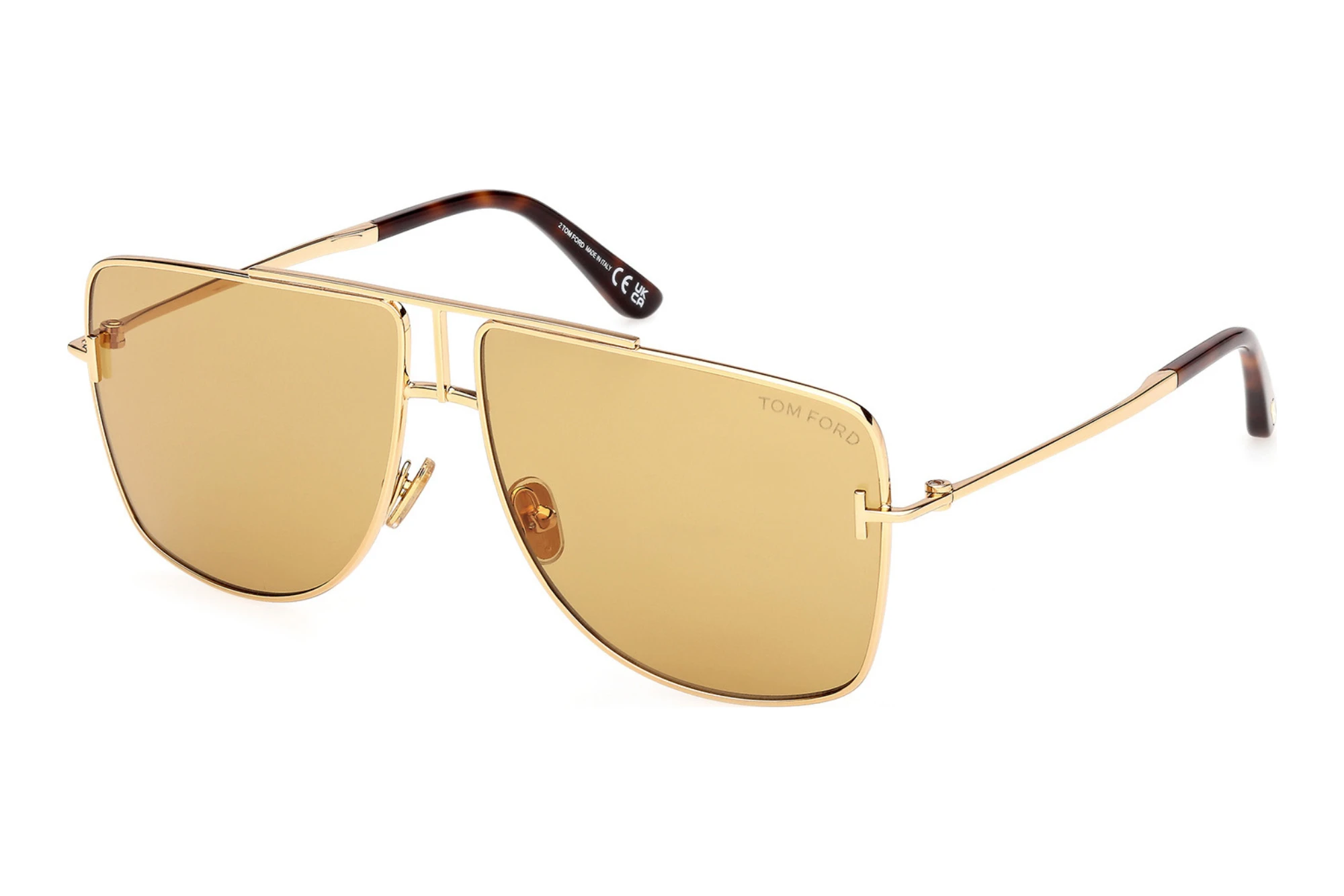 Tom Ford FT1307 30E braunGlänzend Tiefgold Tom Ford FT1307 30E braunGlänzend Tiefgold