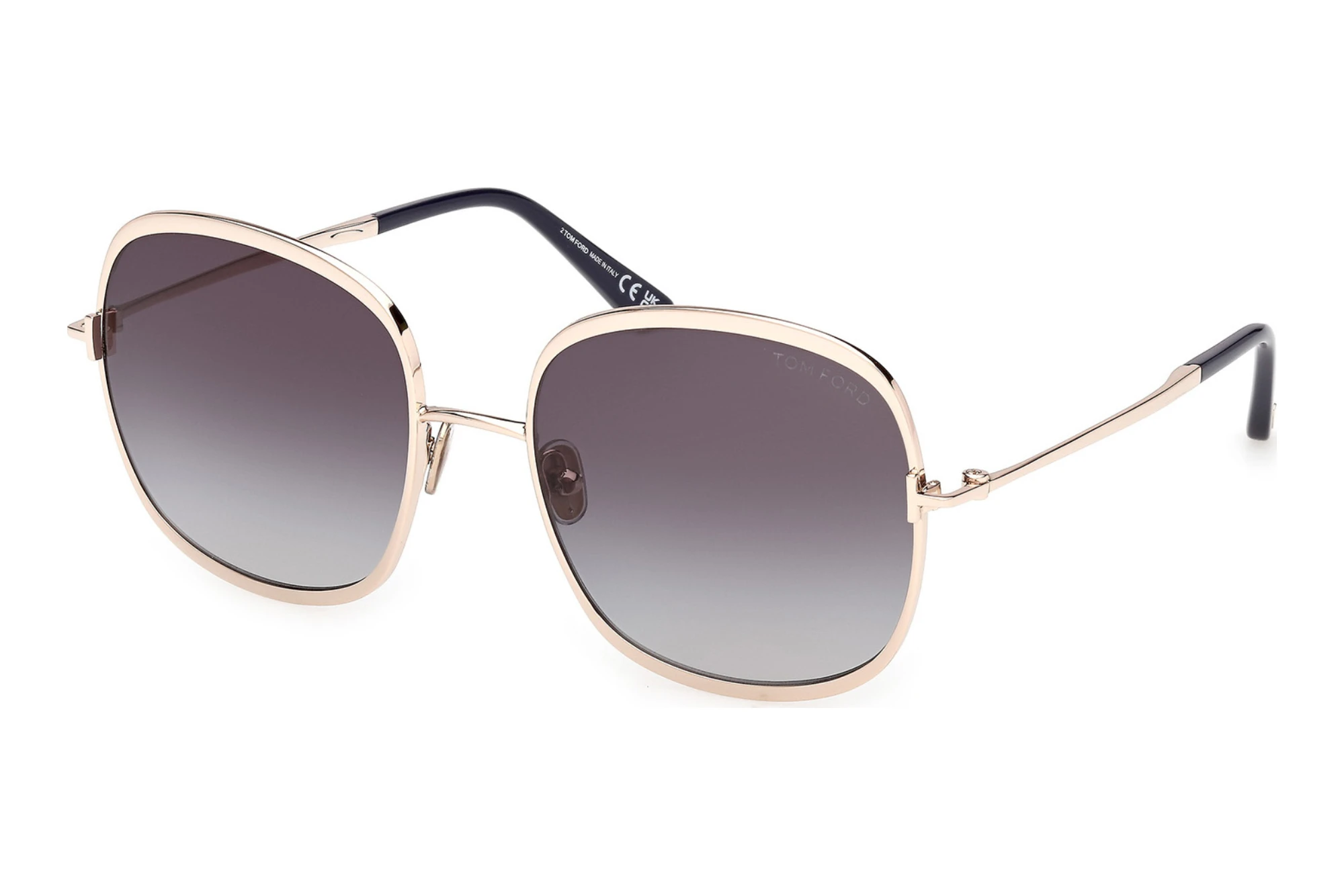 Tom Ford FT1320 28W blau verlaufendGlänzend Rose Gold Tom Ford FT1320 28W blau verlaufendGlänzend Rose Gold