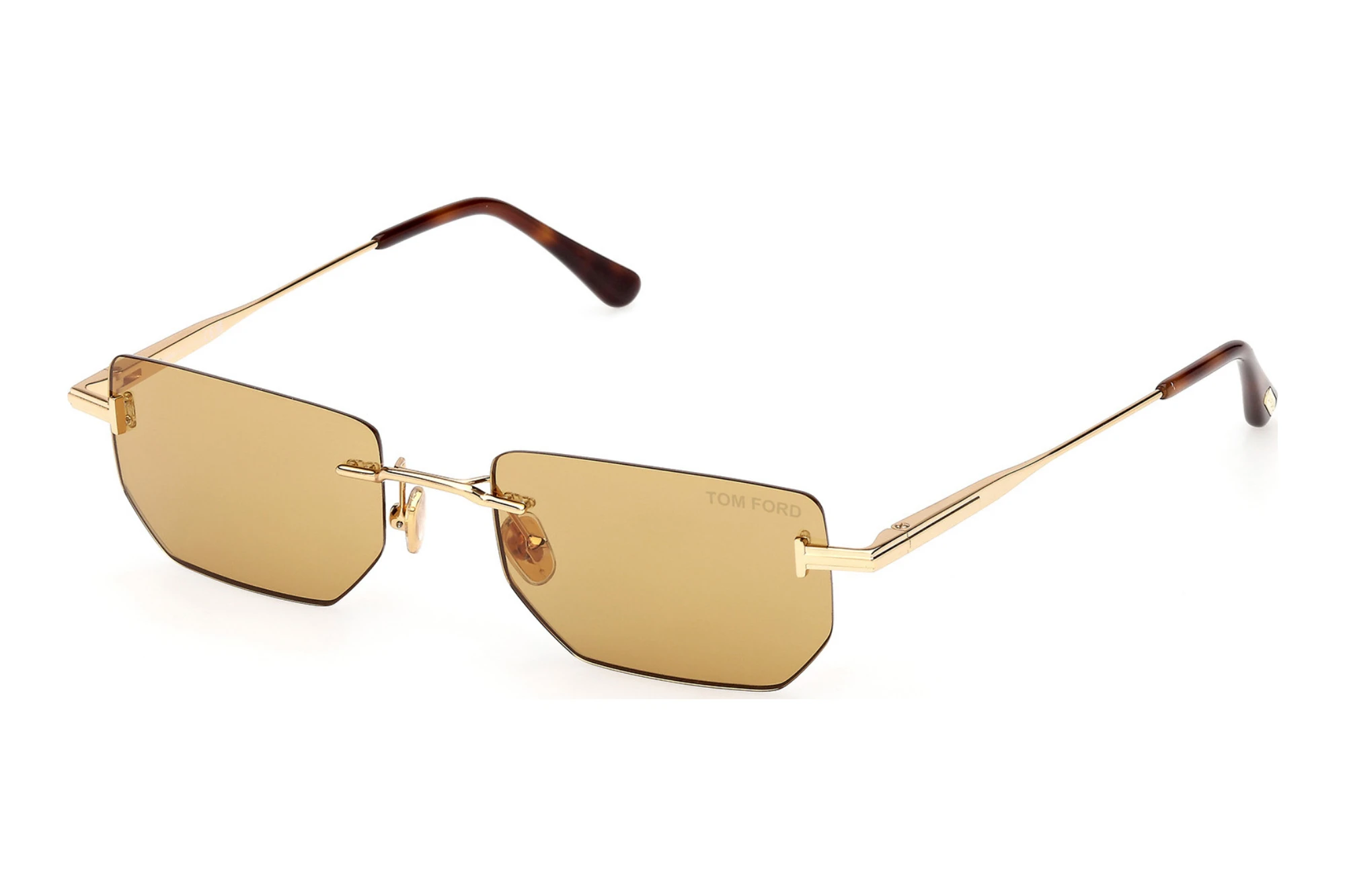 Tom Ford FT1355 30E braunGlänzend Tiefgold Tom Ford FT1355 30E braunGlänzend Tiefgold