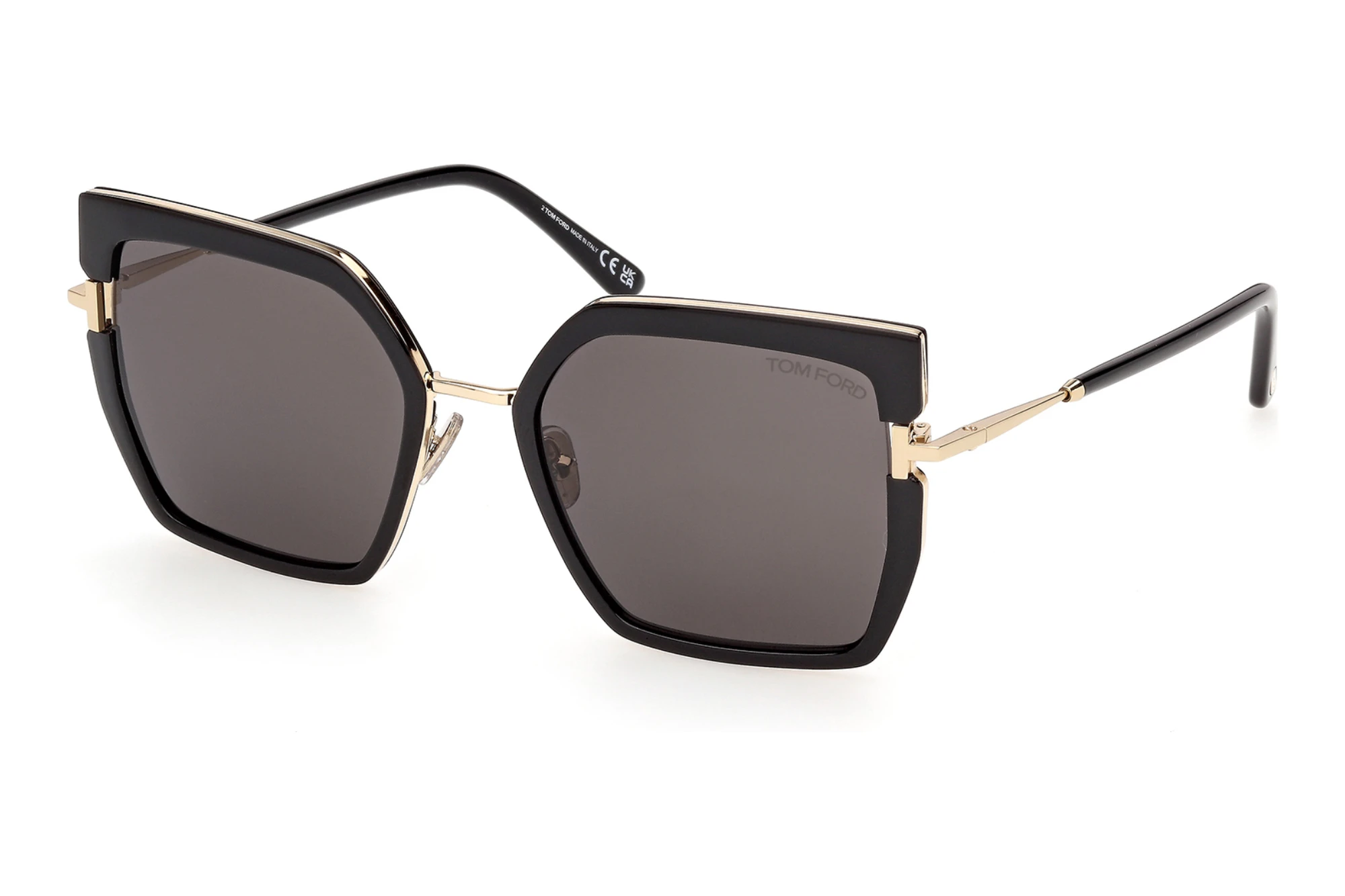 Tom Ford FT1418 01A grauGlänzend Schwarz Tom Ford FT1418 01A grauGlänzend Schwarz