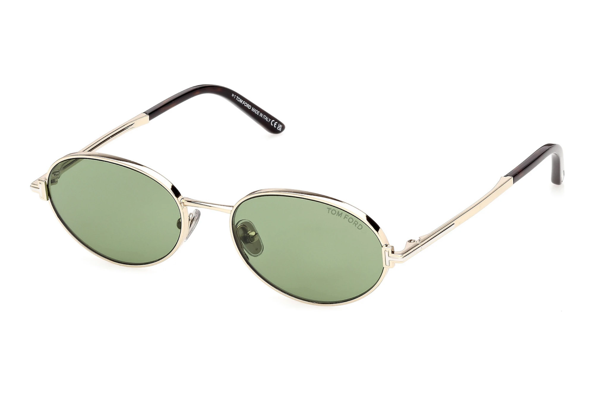 Tom Ford FT1420 32N grünGlänzend Blassgold Tom Ford FT1420 32N grünGlänzend Blassgold