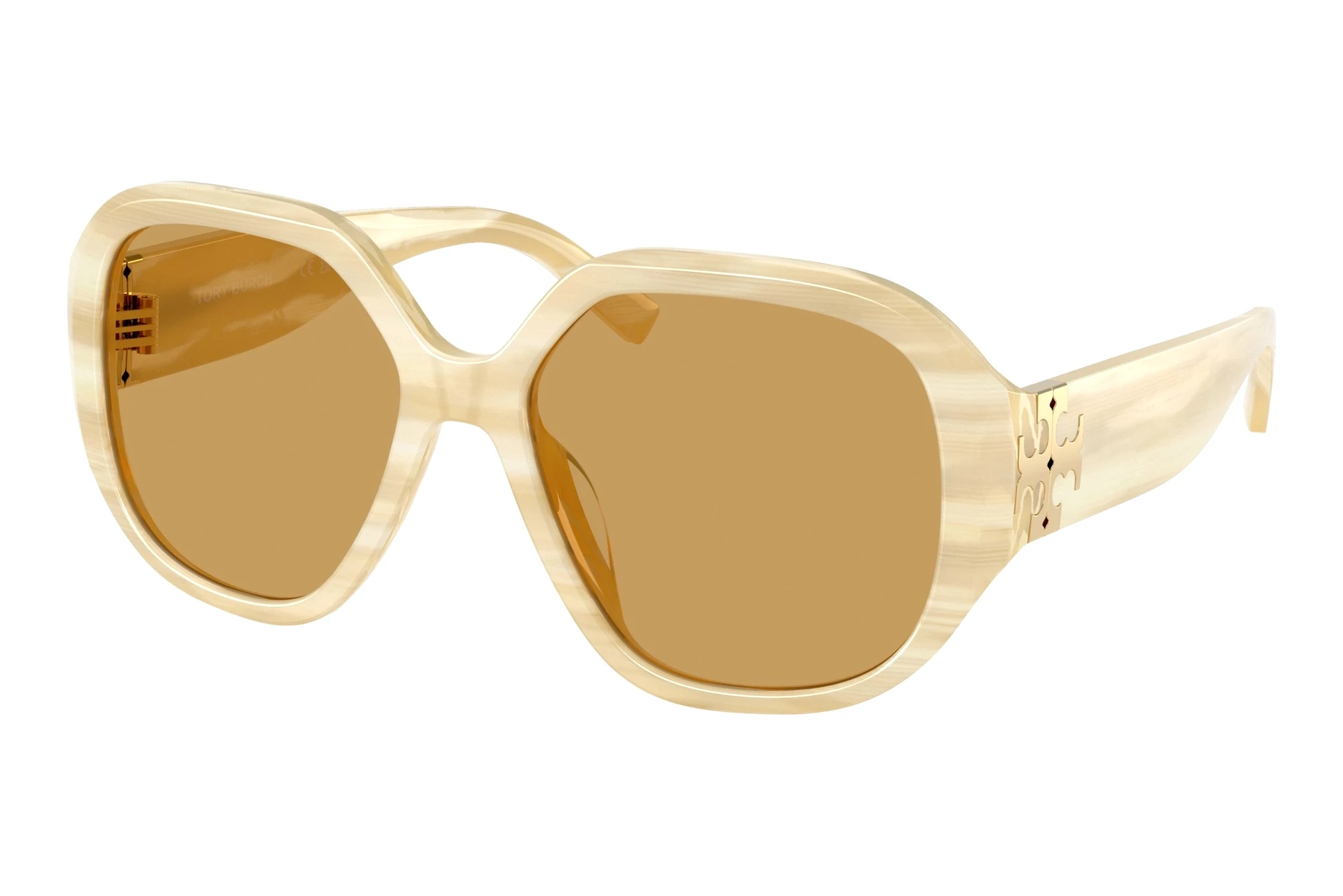 Tory Burch TY7237U 195073 OchreIvory Horn Tory Burch TY7237U 195073 OchreIvory Horn