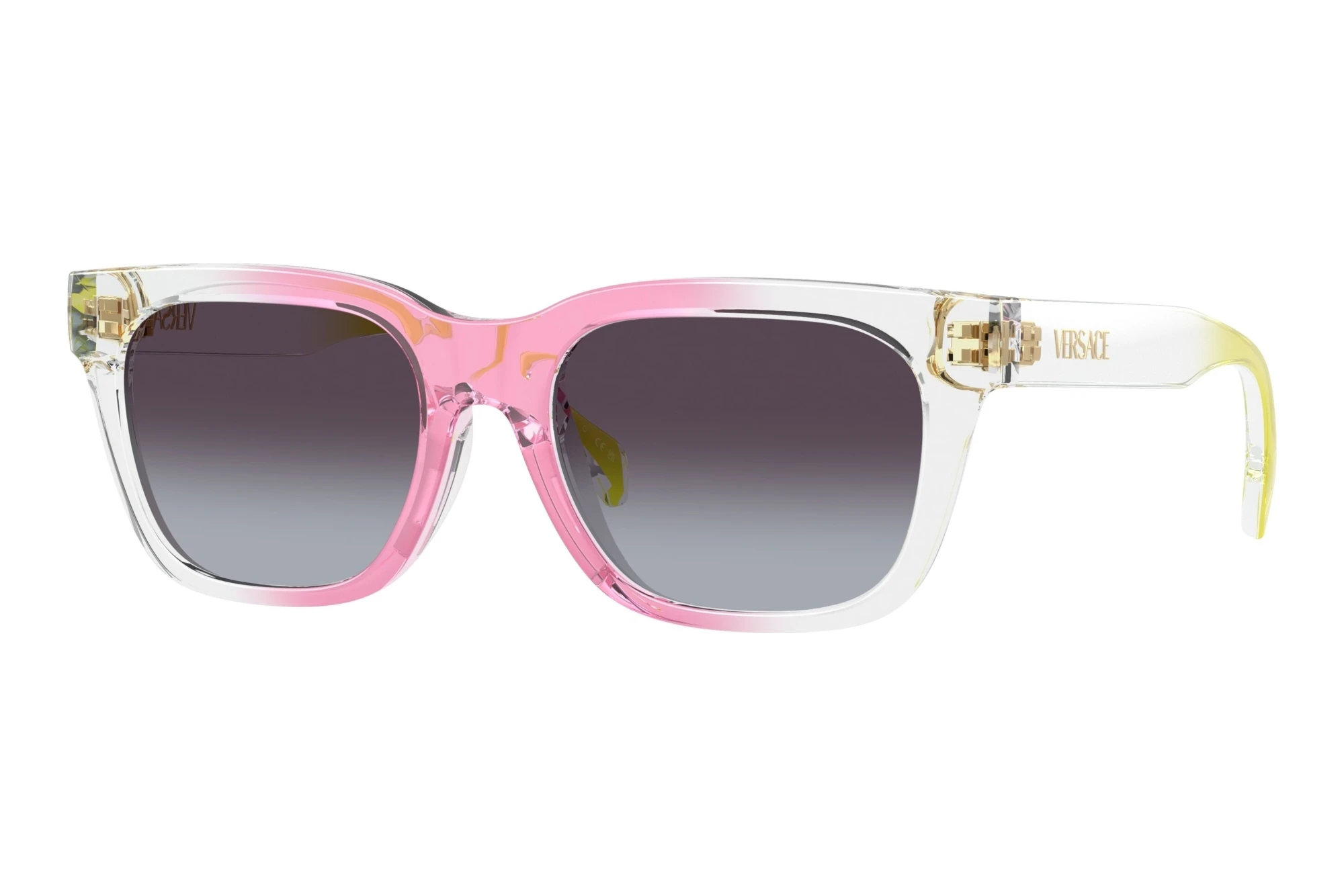 Versace Kids VK4006U 55318G Grey GradientGradient Pink Transparent Yellow Versace Kids VK4006U 55318G Grey GradientGradient Pink Transparent Yellow
