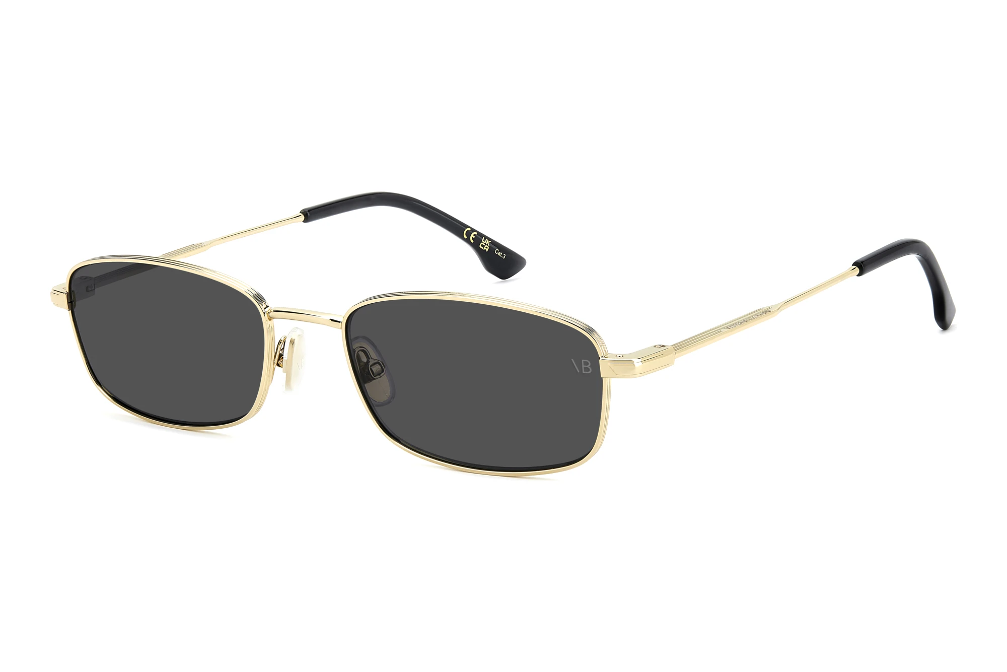 Victoria Beckham VB 1001/S RHL/IR GREYGOLD BLACK 2 Victoria Beckham VB 1001/S RHL/IR GREYGOLD BLACK 2