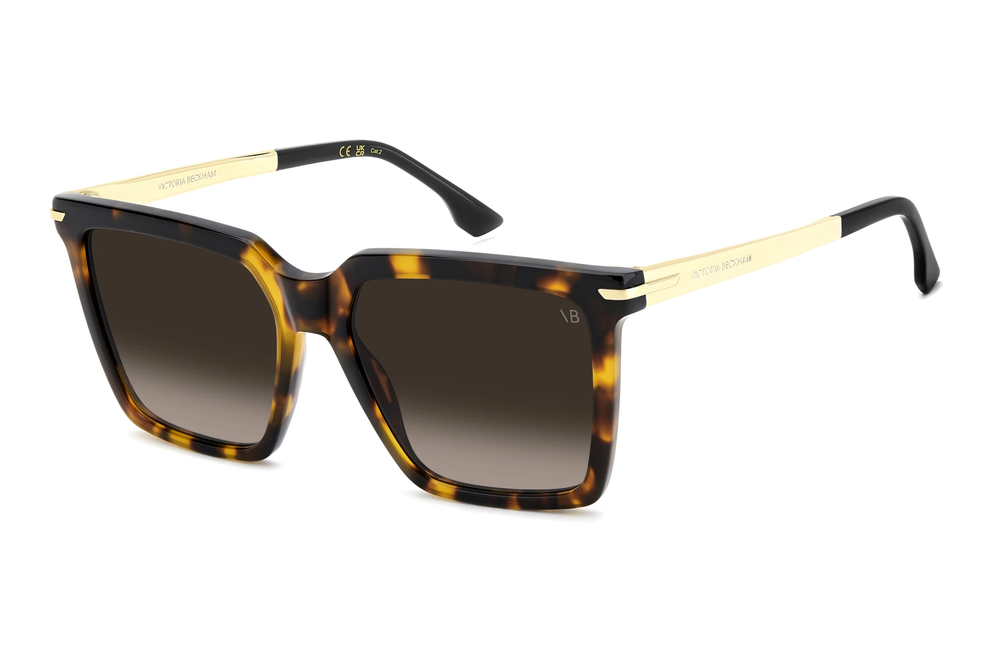 Victoria Beckham VB 1022/S 086/HA BROWN SHADEDHAVANA Victoria Beckham VB 1022/S 086/HA BROWN SHADEDHAVANA