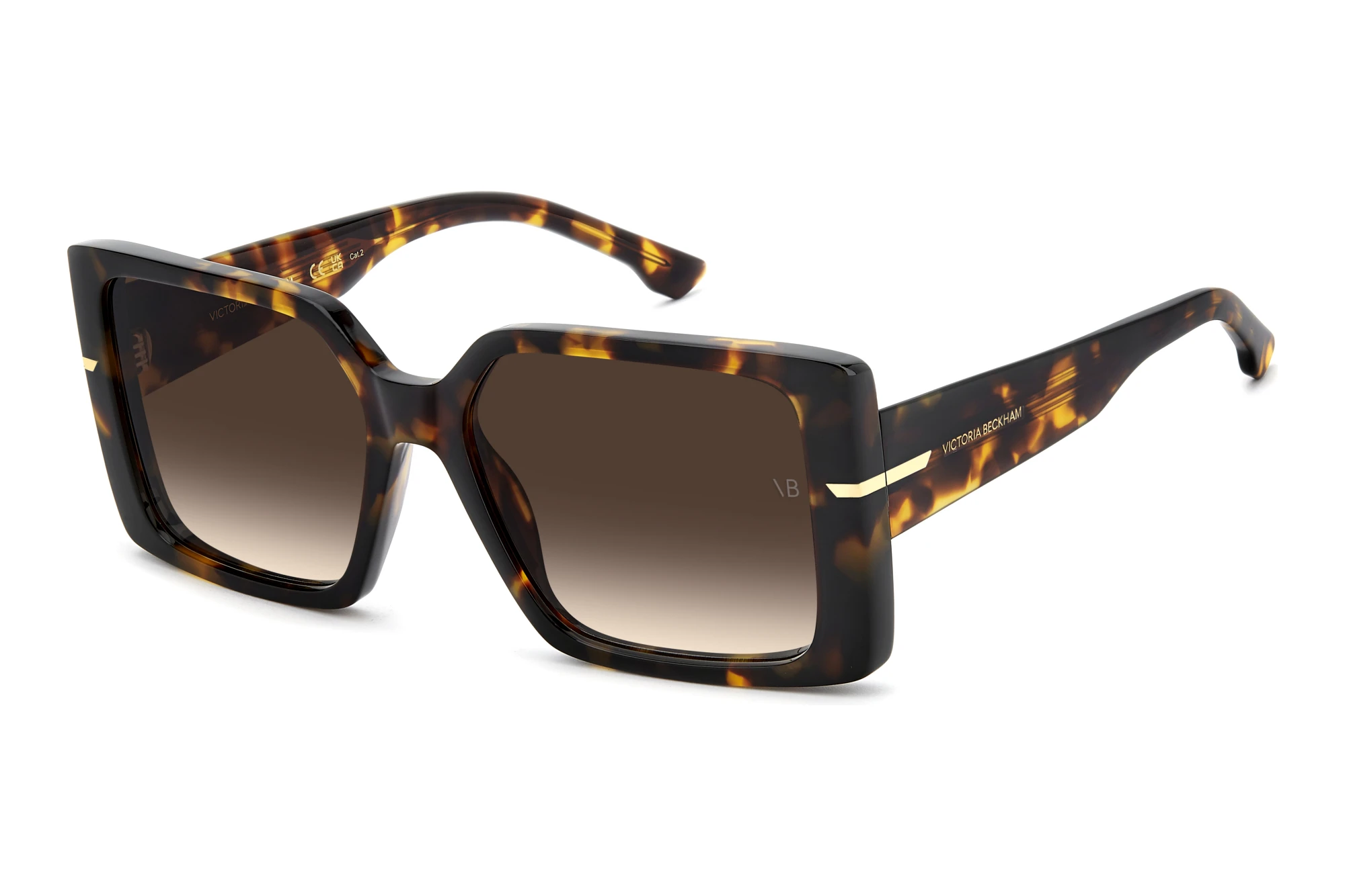Victoria Beckham VB 1023/S 086/HA BROWN SHADEDHAVANA Victoria Beckham VB 1023/S 086/HA BROWN SHADEDHAVANA