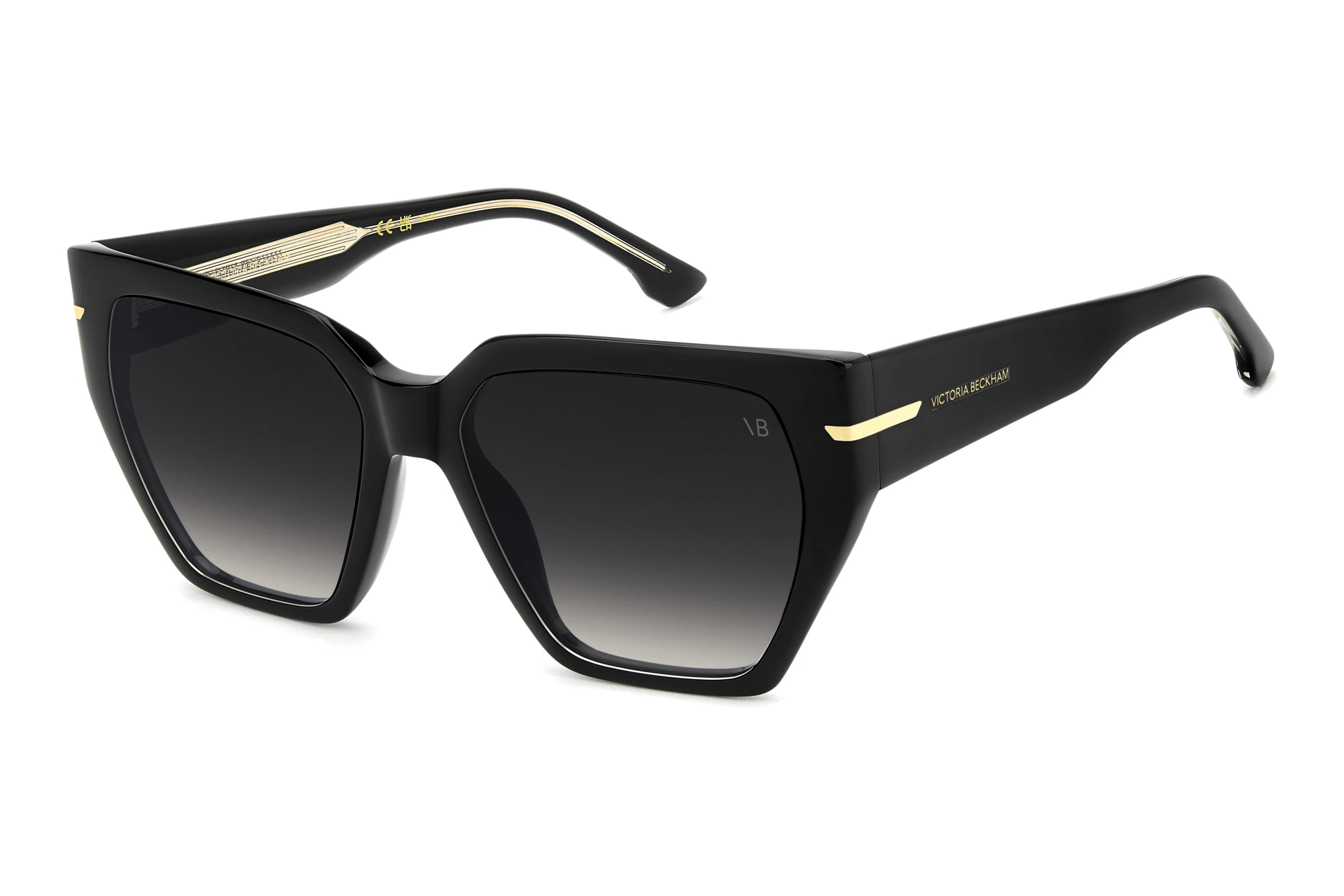 Victoria Beckham VB 7002/S 807/9O DARK GREY SHADEDBLACK Victoria Beckham VB 7002/S 807/9O DARK GREY SHADEDBLACK