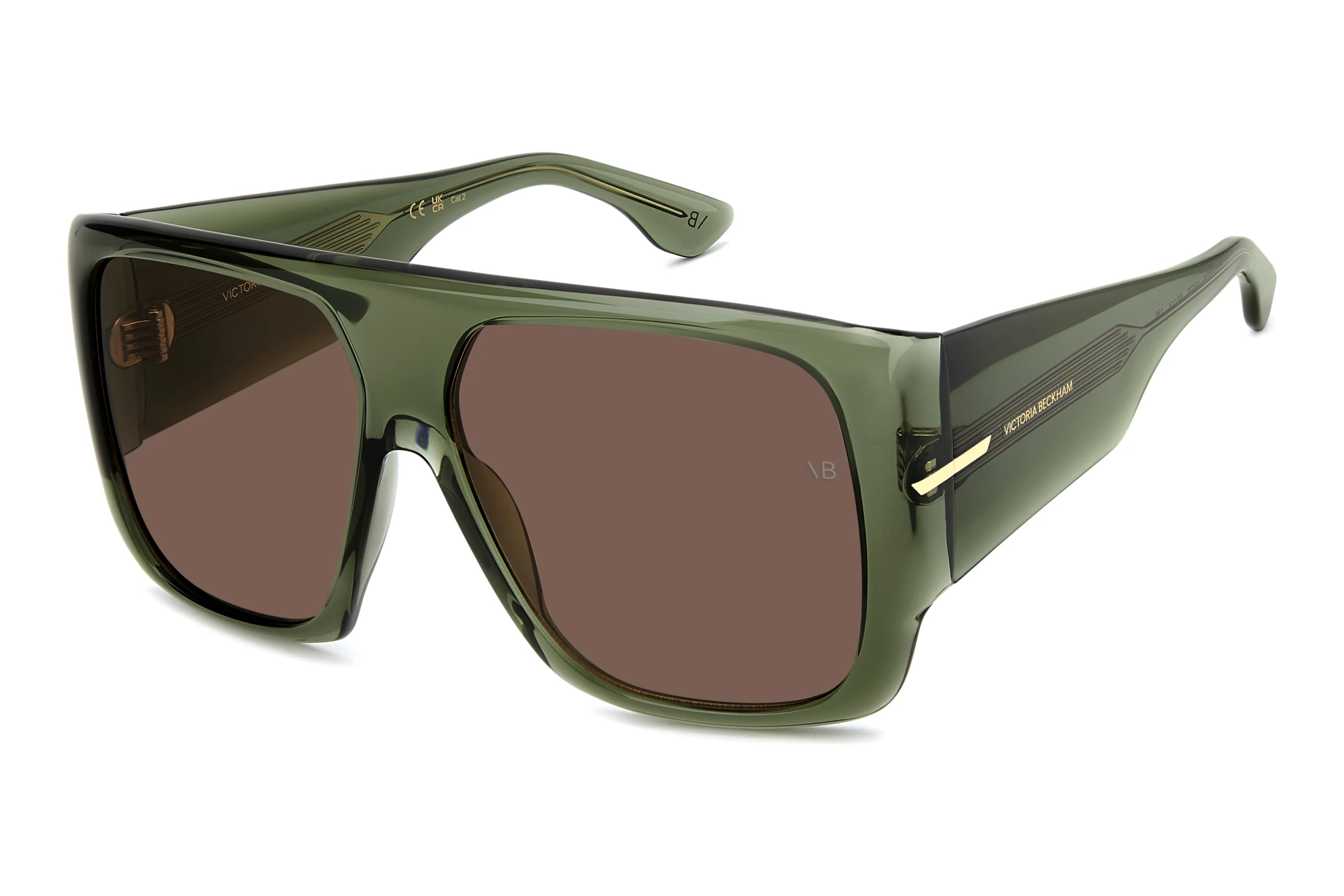 Victoria Beckham VB 7007/S 1ED/70 BROWNGREEN Victoria Beckham VB 7007/S 1ED/70 BROWNGREEN