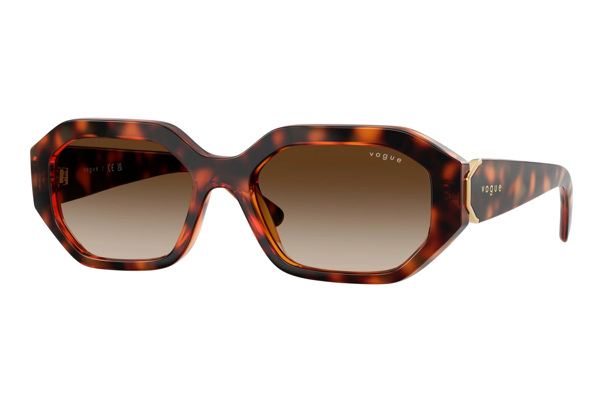 Vogue Eyewear VO5675S W65613 Brown GradientDark Havana Vogue Eyewear VO5675S W65613 Brown GradientDark Havana